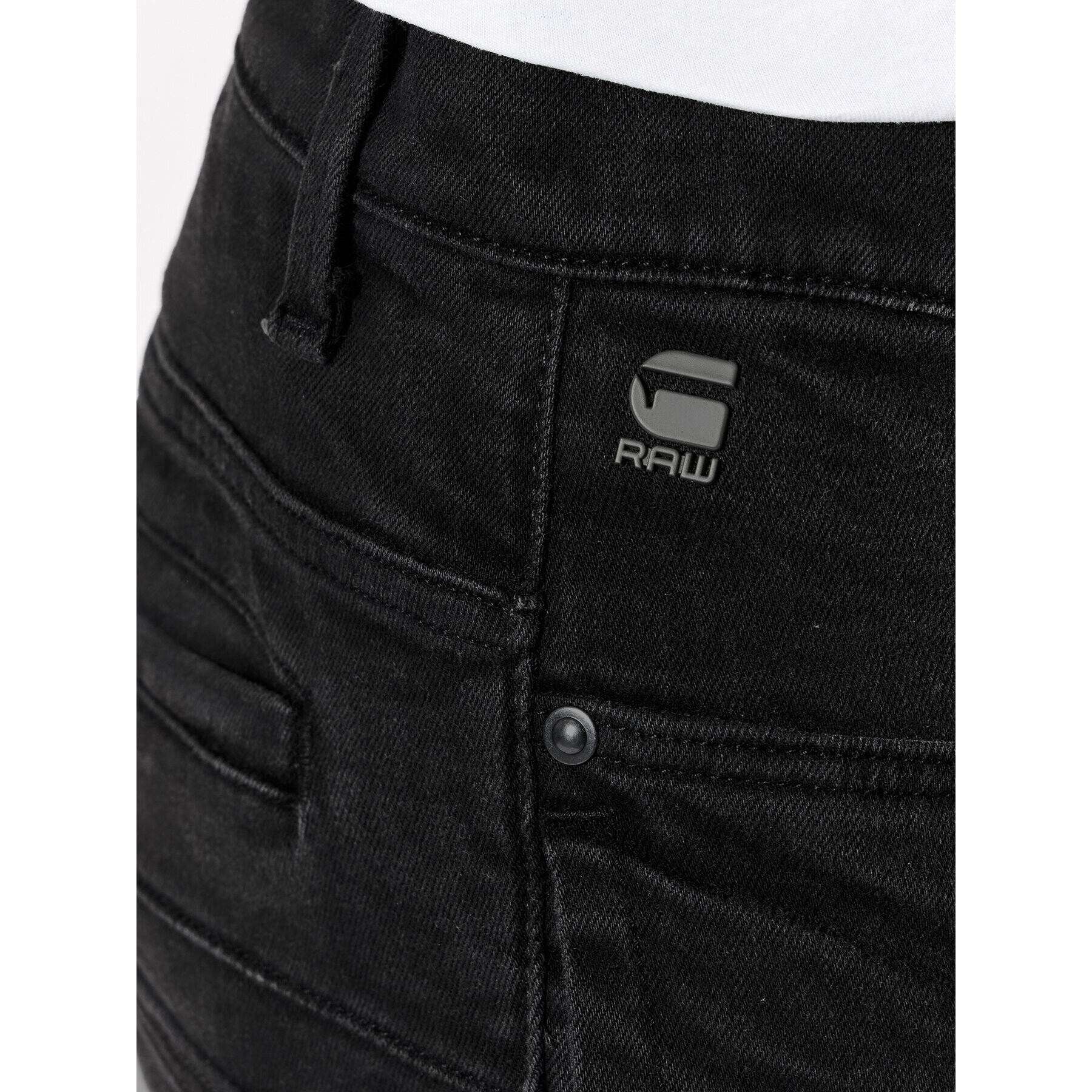 G-Star Raw Džínové šortky D-Staq D10064-B479-C942 Černá Slim Fit - Pepit.cz