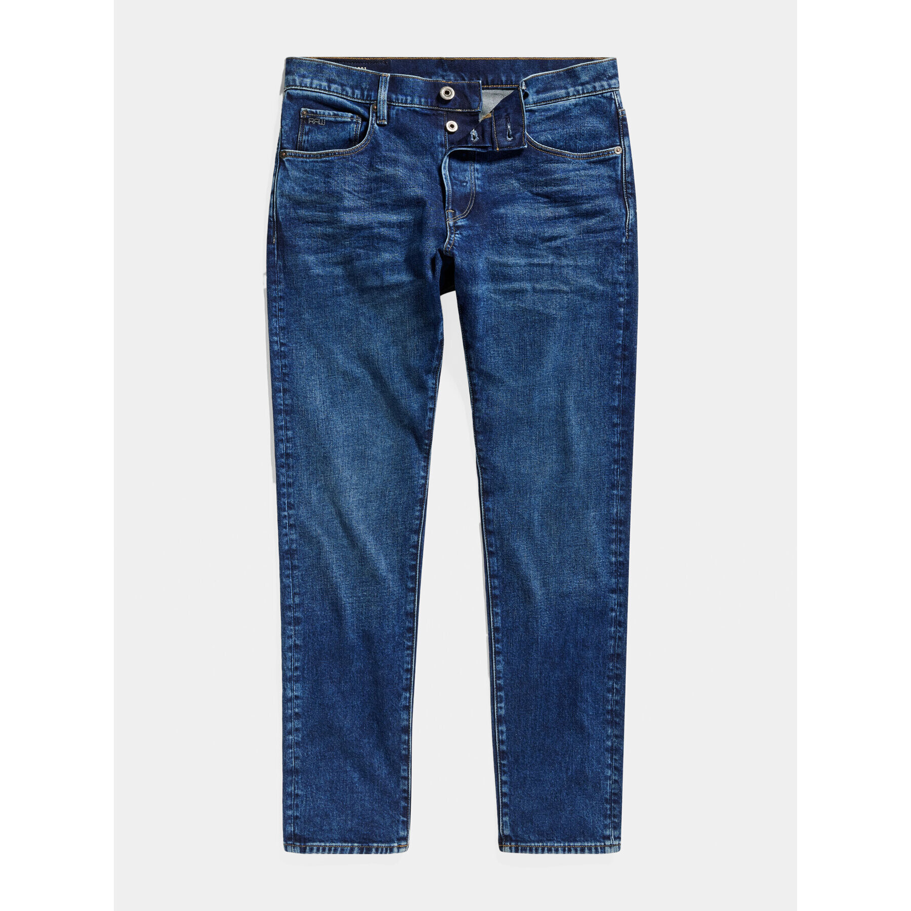 G-Star Raw Jeansy 3301 51001-C052-G119 Modrá Slim Fit - Pepit.cz