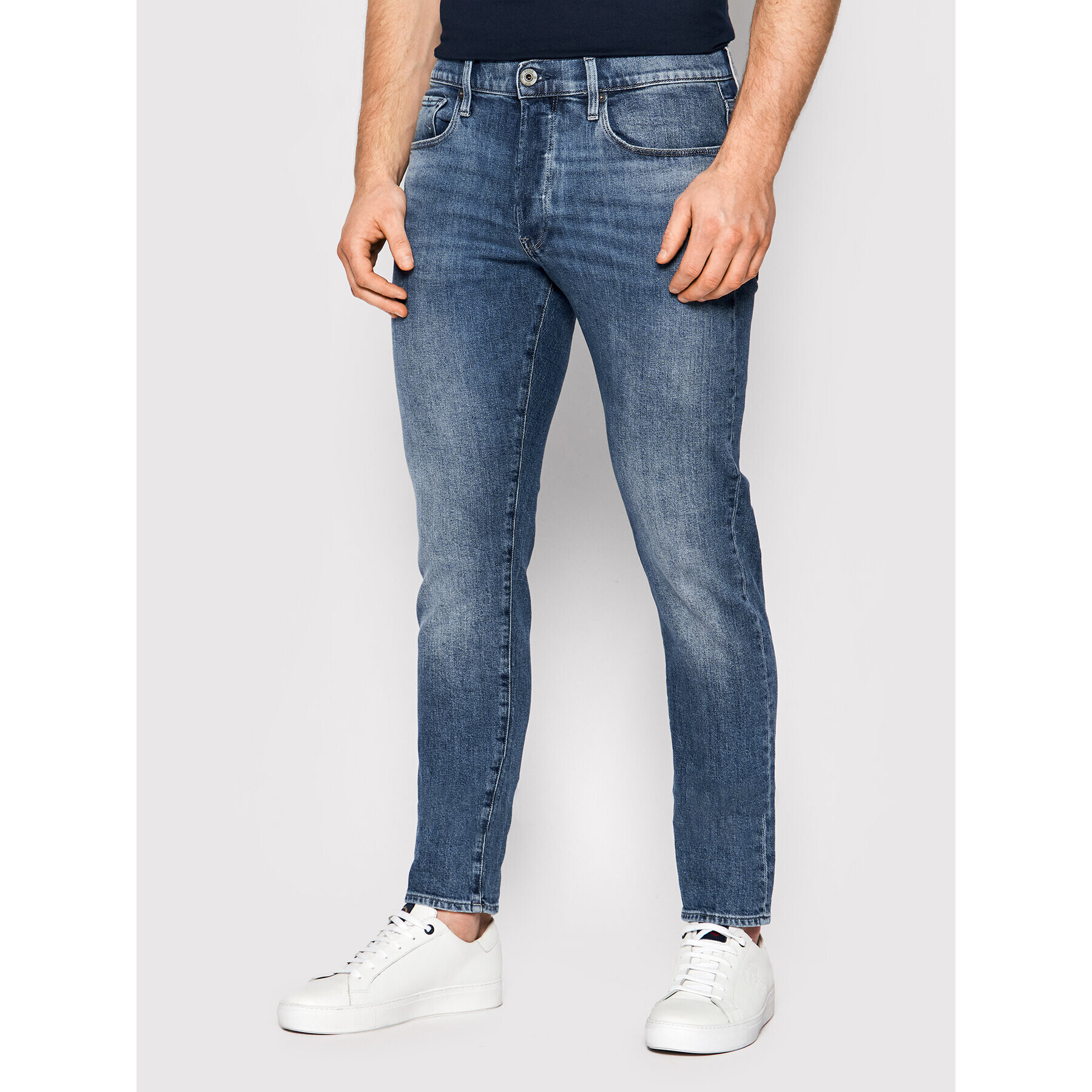 G-Star Raw Jeansy 3301 51001-C911-C767 Modrá Slim Fit - Pepit.cz