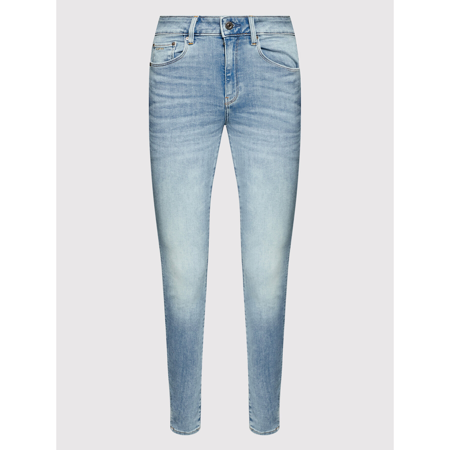 G-Star Raw Jeansy 3301 D05175-8968-8436 Modrá Skinny Fit - Pepit.cz