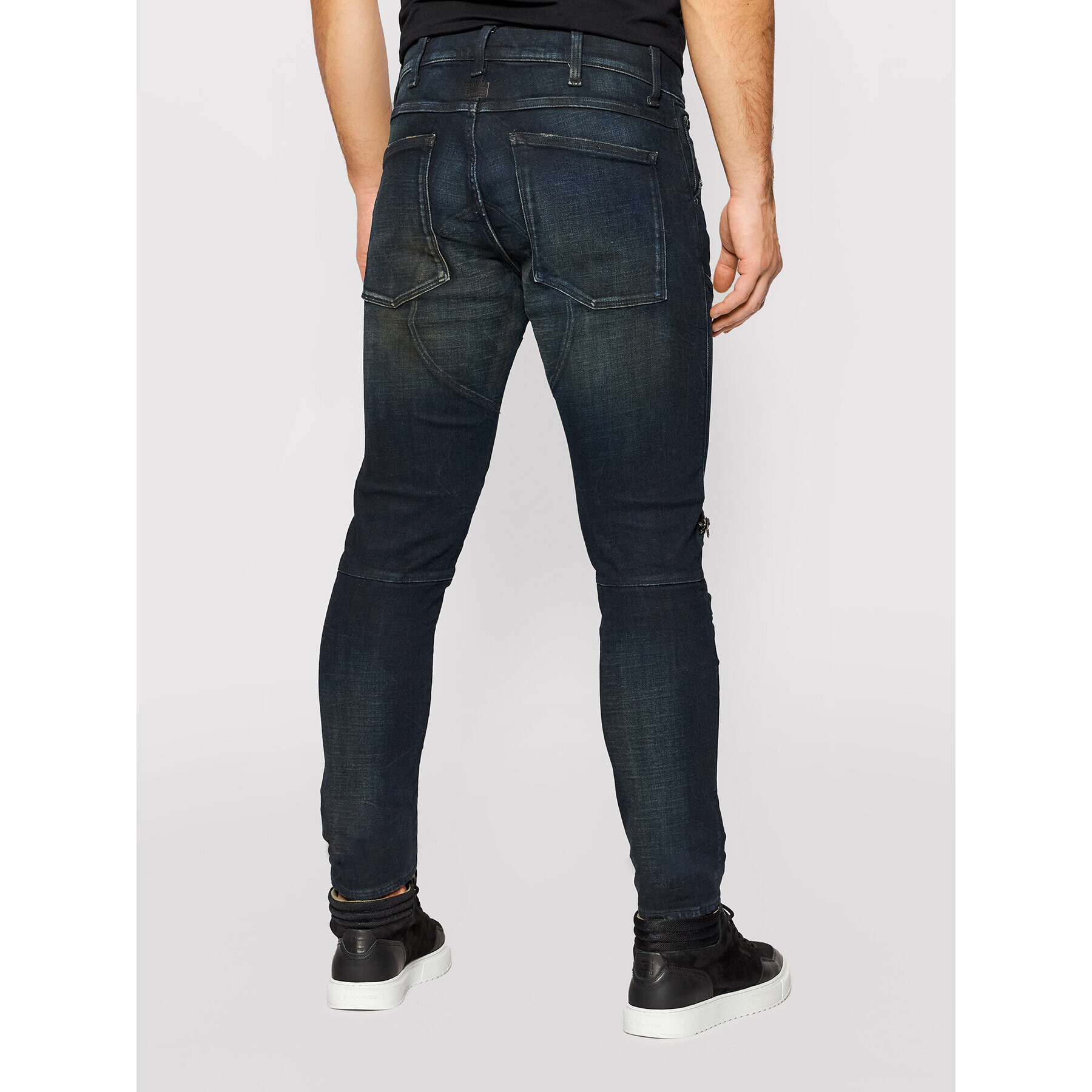 G-Star Raw Jeansy 5620 3D D01252-C051-C777 Tmavomodrá Skinny Fit - Pepit.cz