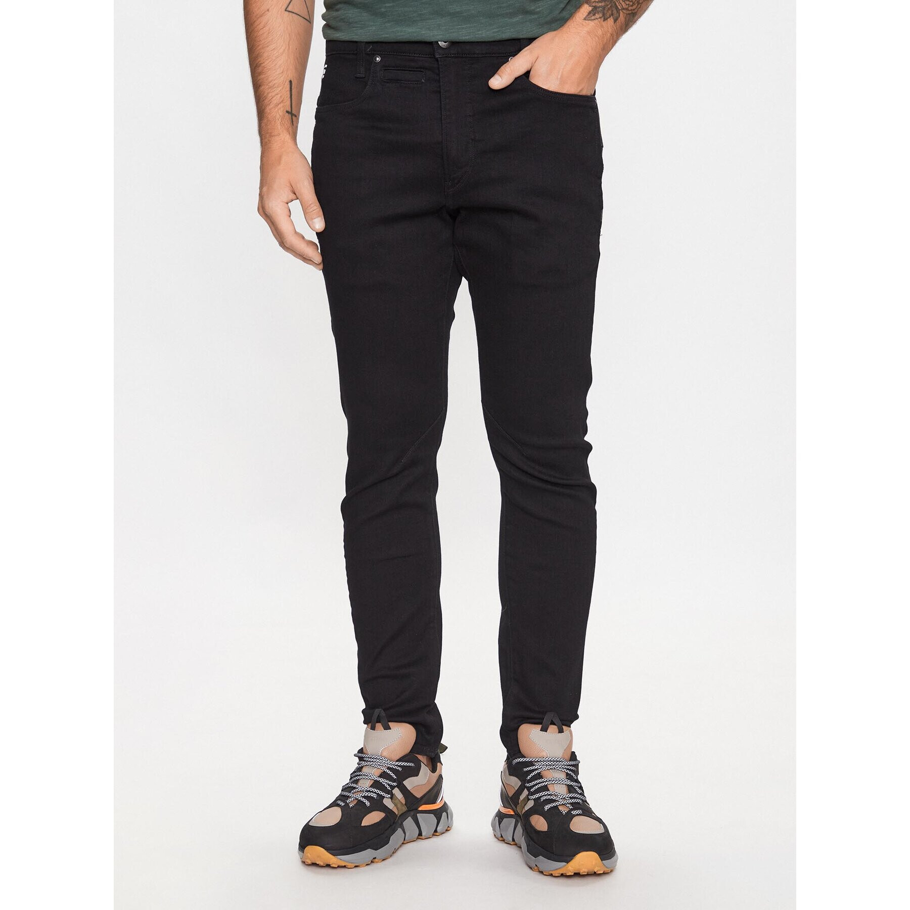 G-Star Raw Jeansy D05385-B964-A810 Černá Slim Fit - Pepit.cz