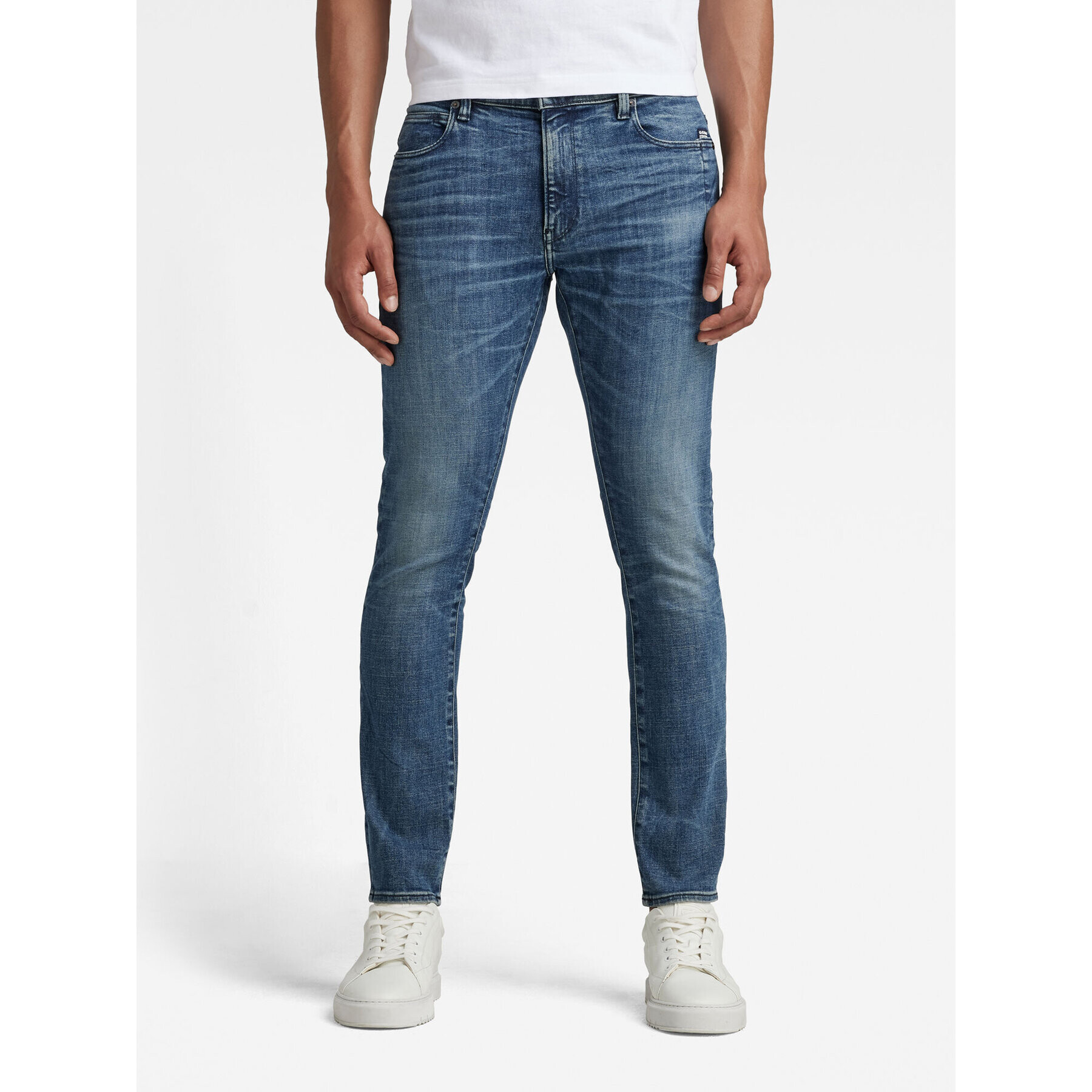 G-Star Raw Jeansy D17235-C051-C606 Modrá Skinny Fit - Pepit.cz