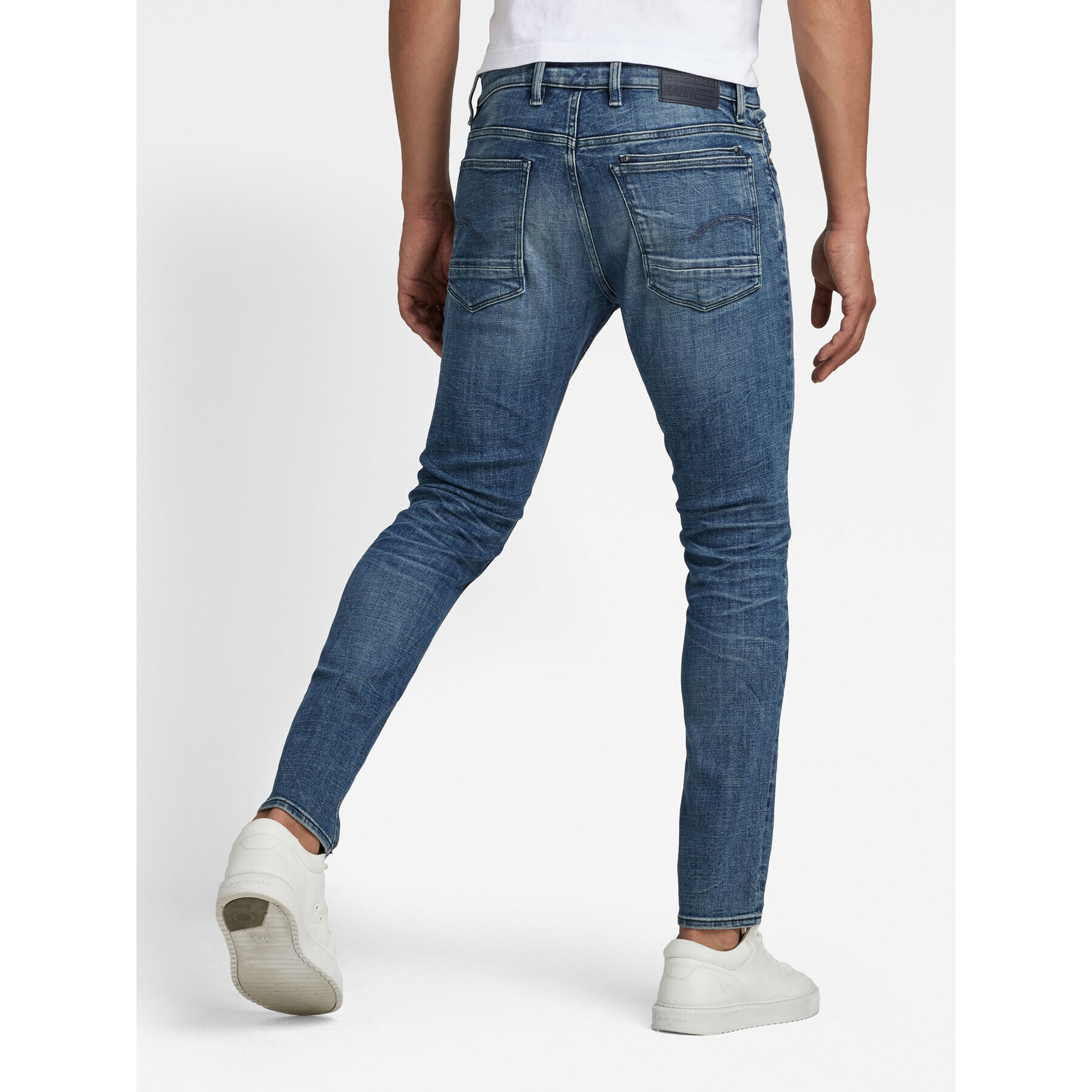 G-Star Raw Jeansy D17235-C051-C606 Modrá Skinny Fit - Pepit.cz