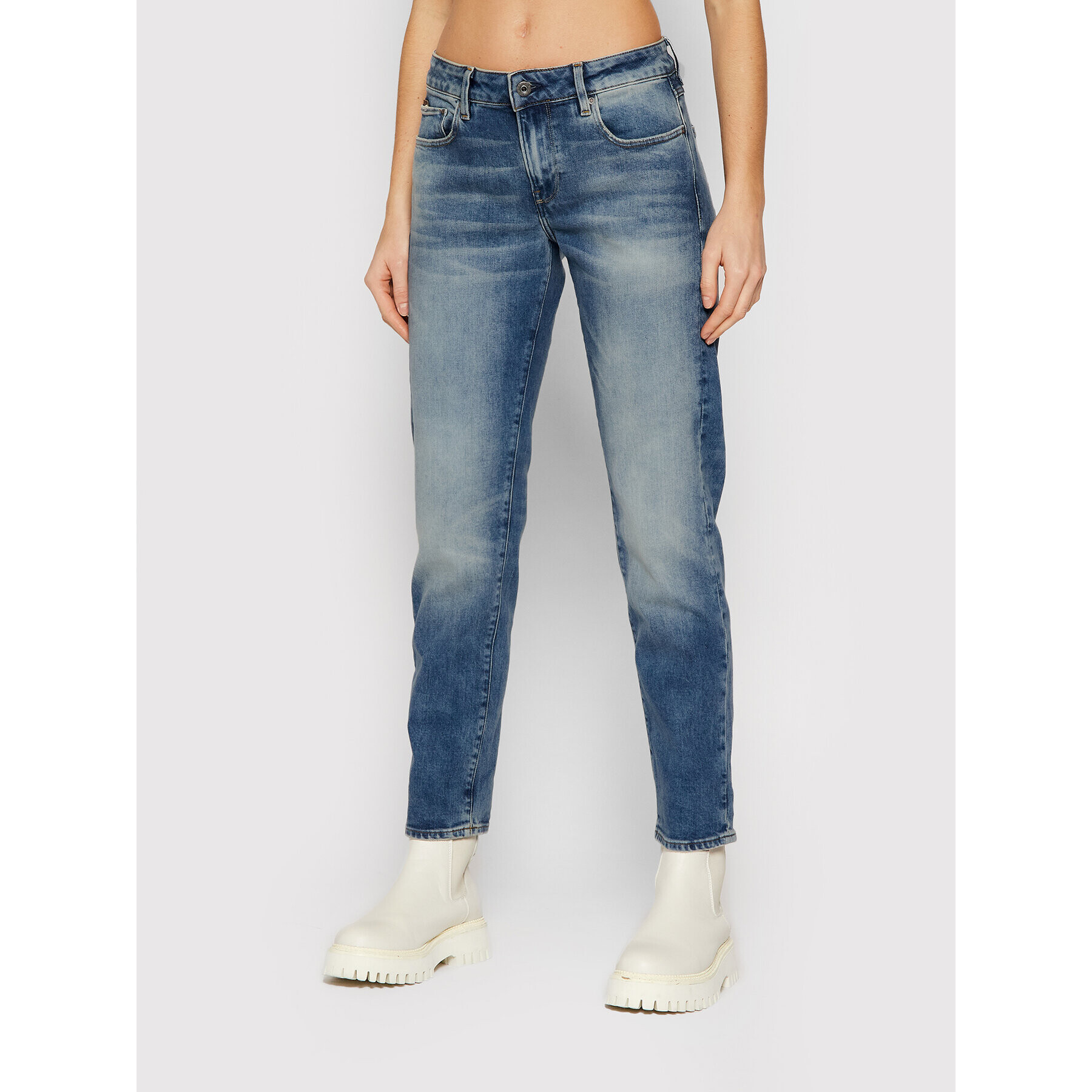 G-Star Raw Jeansy Kate D15264-C052-A802 Modrá Regular Fit - Pepit.cz