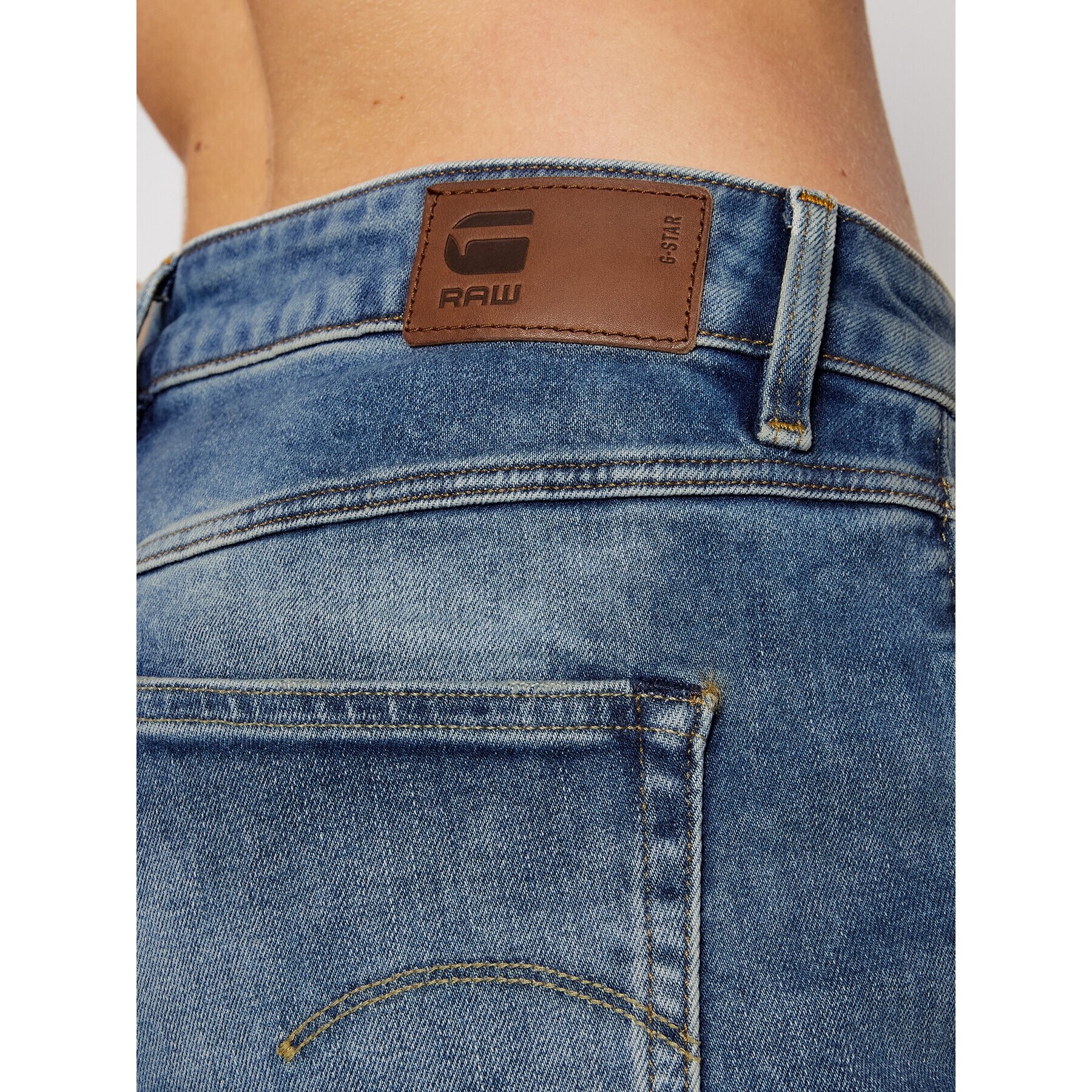 G-Star Raw Jeansy Kate D15264-C052-A802 Modrá Regular Fit - Pepit.cz