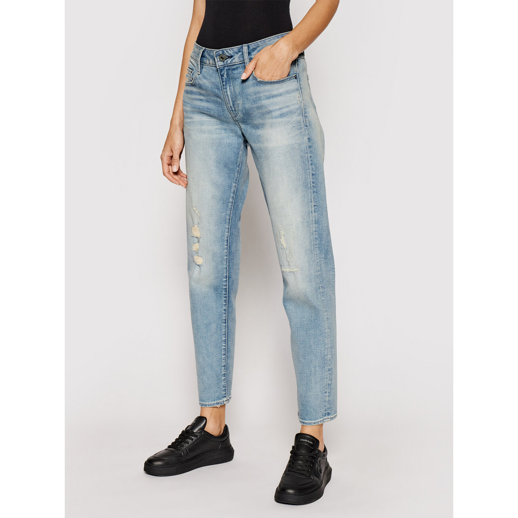 G-Star Raw Jeansy Kate D15264-C052-C278 Modrá Regular Fit - Pepit.cz