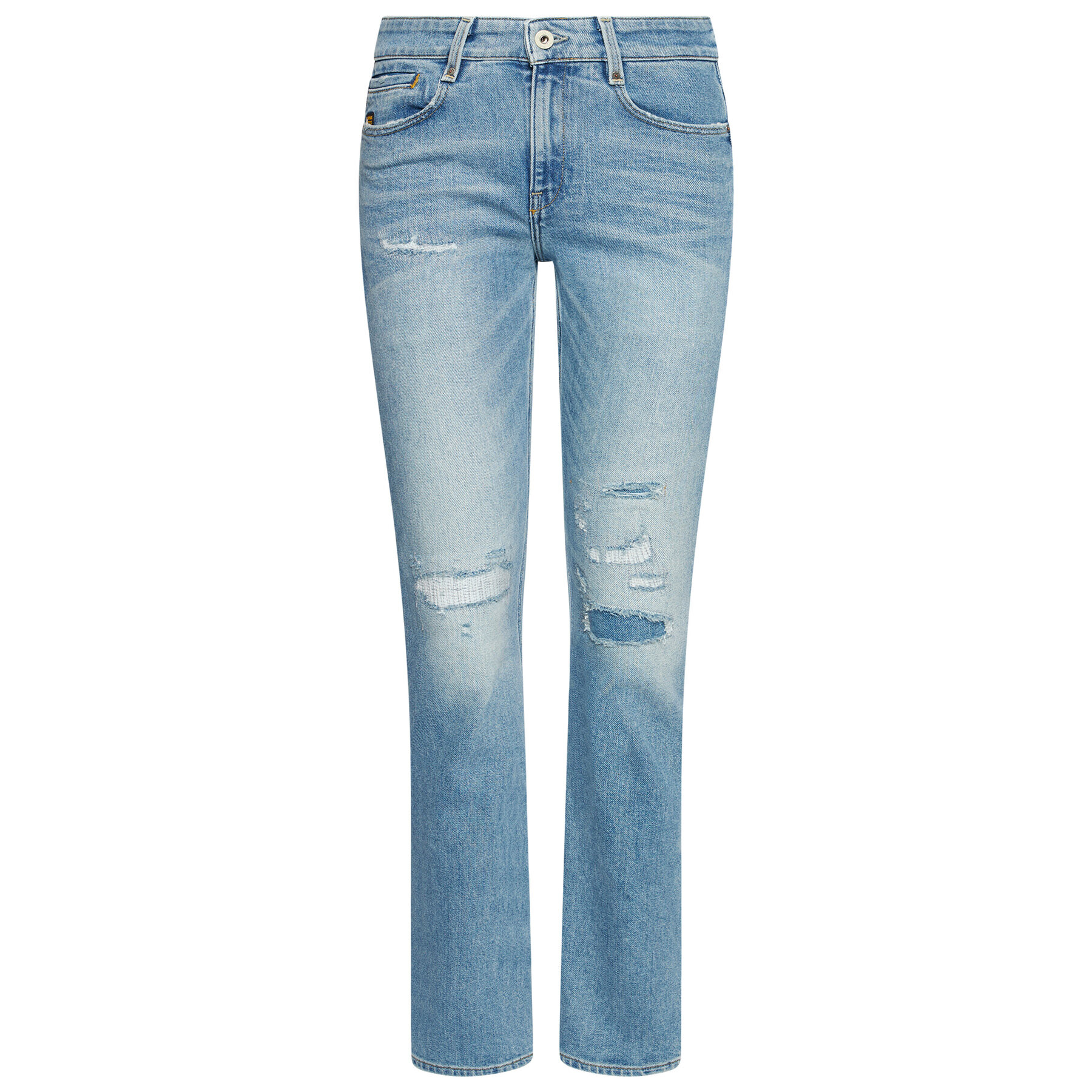 G-Star Raw Jeansy Noxer D17192-B454-C294 Modrá Straight Fit - Pepit.cz