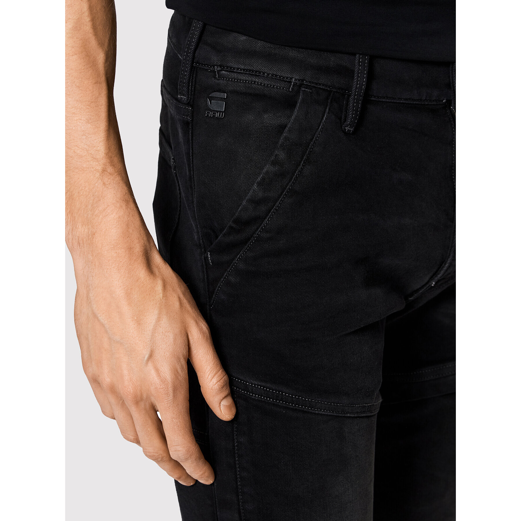 G-Star Raw Jeansy Rackam D06763-C910-C942 Černá Skinny Fit - Pepit.cz