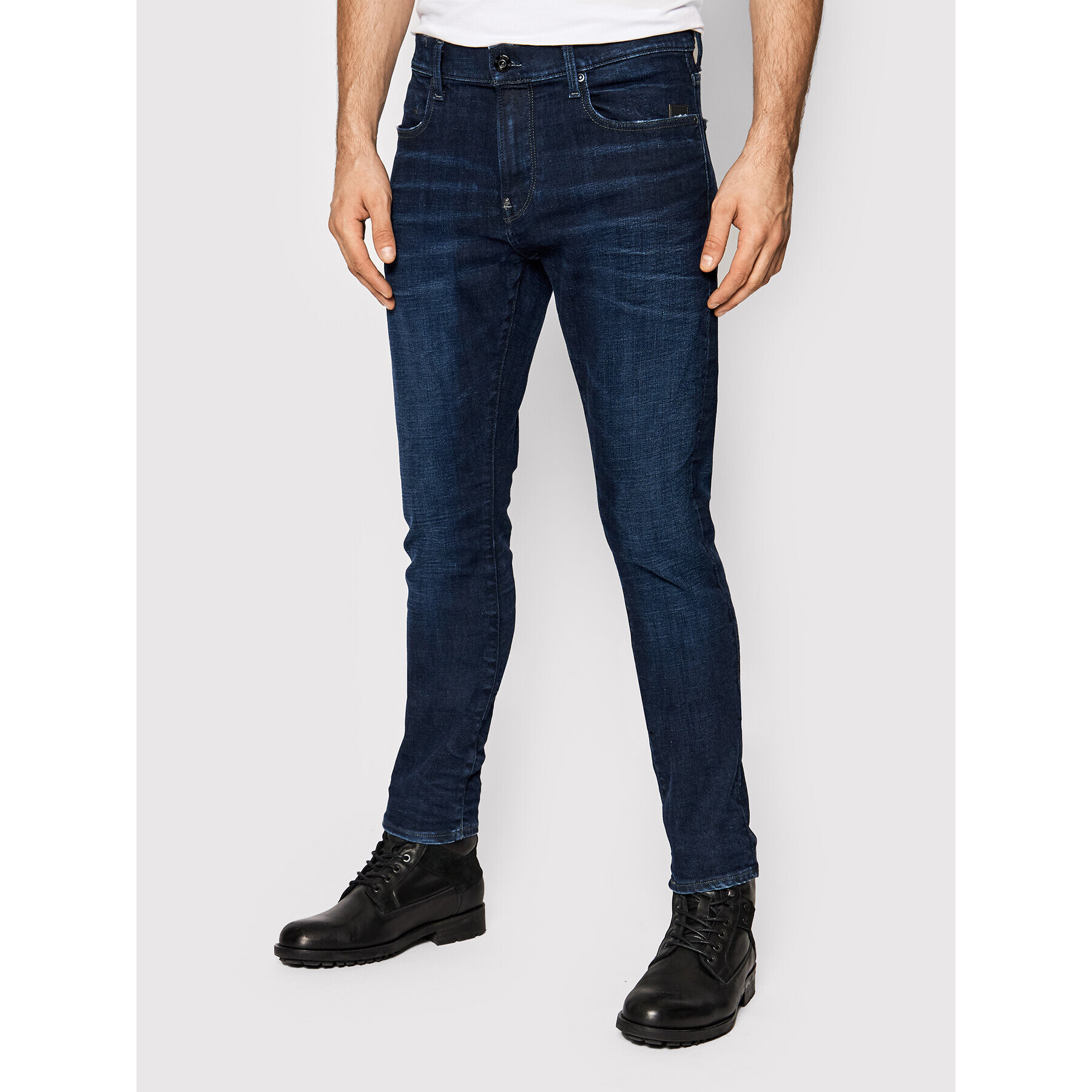 G-Star Raw Jeansy Revend Fwd D20071-C051-C236 Tmavomodrá Skinny Fit - Pepit.cz