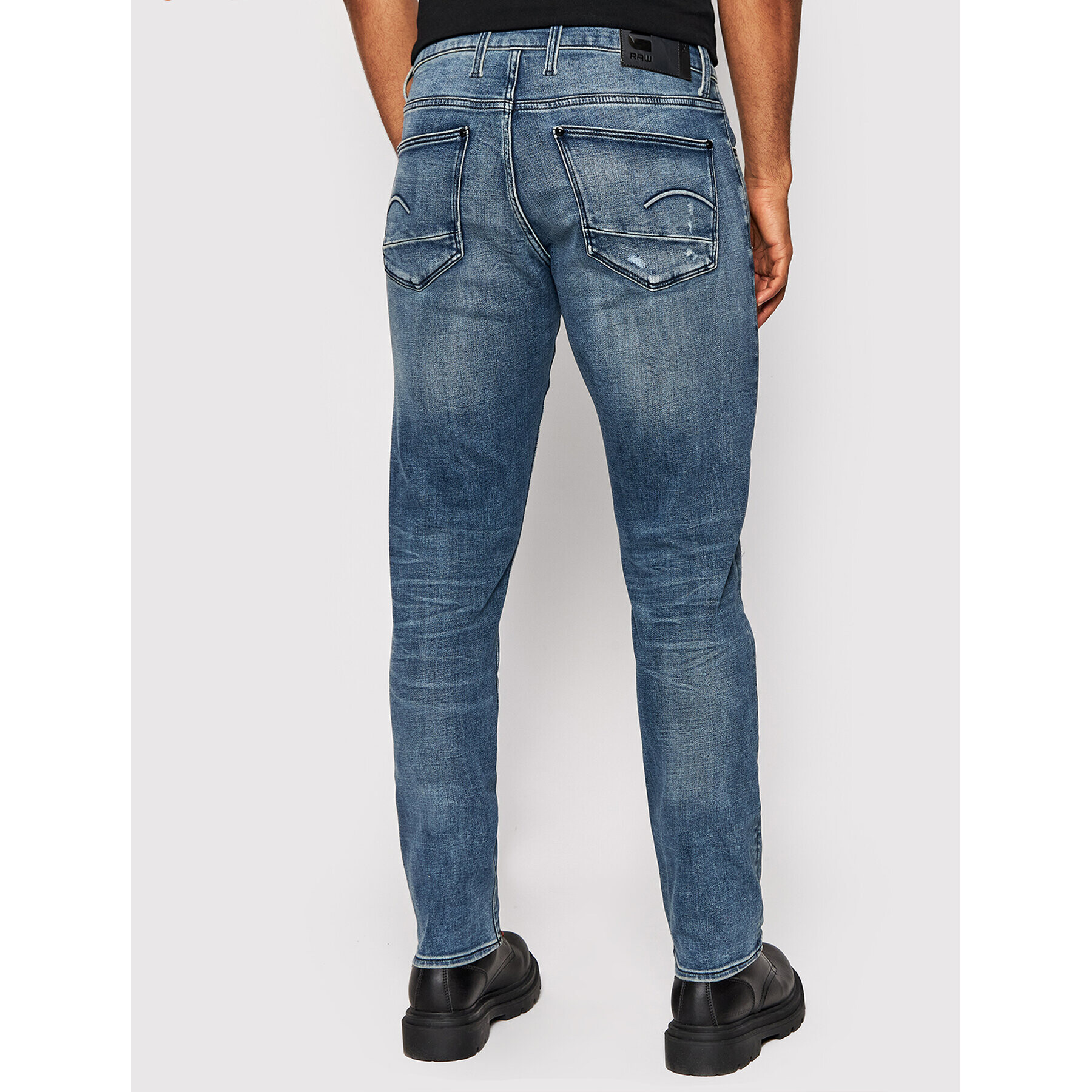 G-Star Raw Jeansy Revend Fwd D20071-C051-C966 Modrá Skinny Fit - Pepit.cz