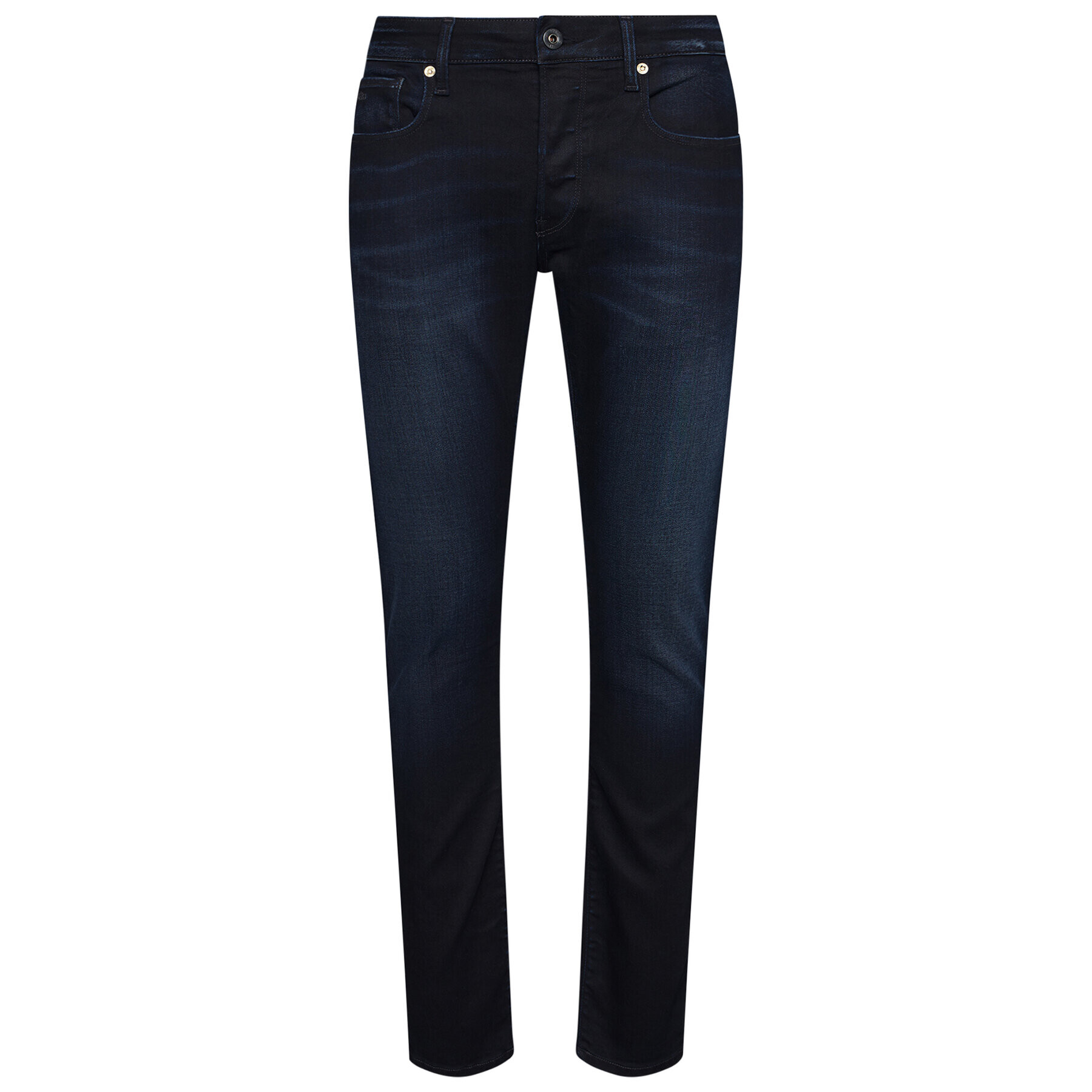 G-Star Raw Jeansy Slim Fit 3301 51001-5245-89 Tmavomodrá Slim Fit - Pepit.cz