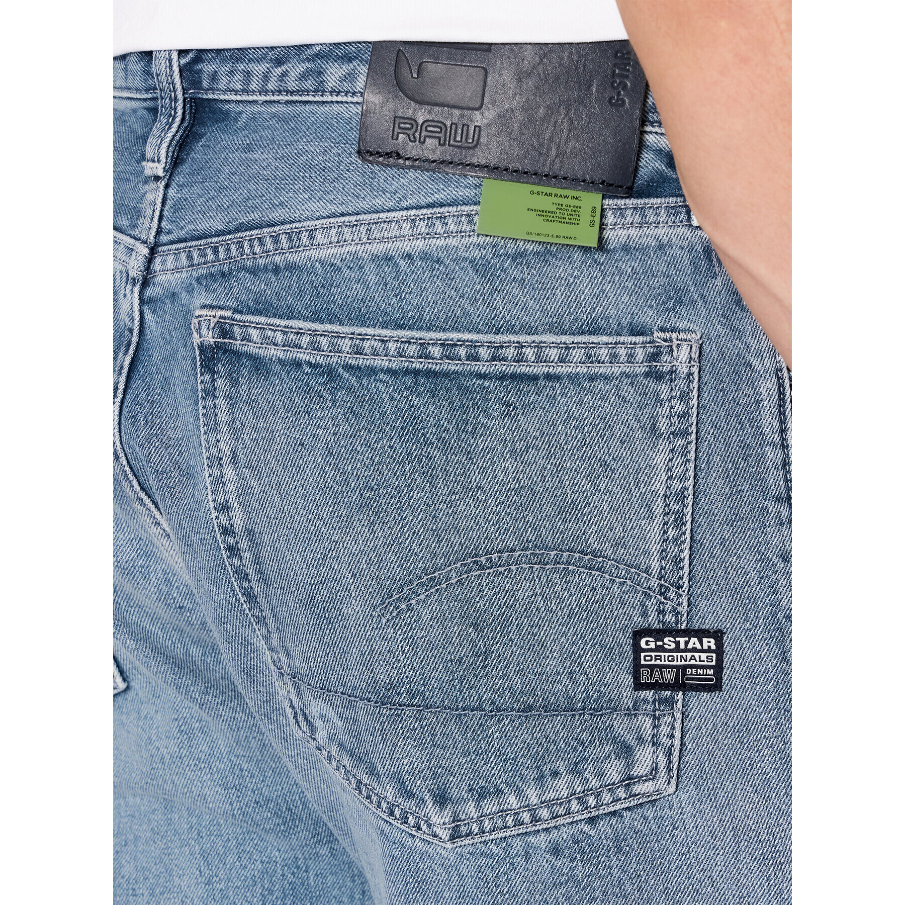 G-Star Raw Jeansy Type 49 D20960-C967-C947 Tmavomodrá Relaxed Fit - Pepit.cz