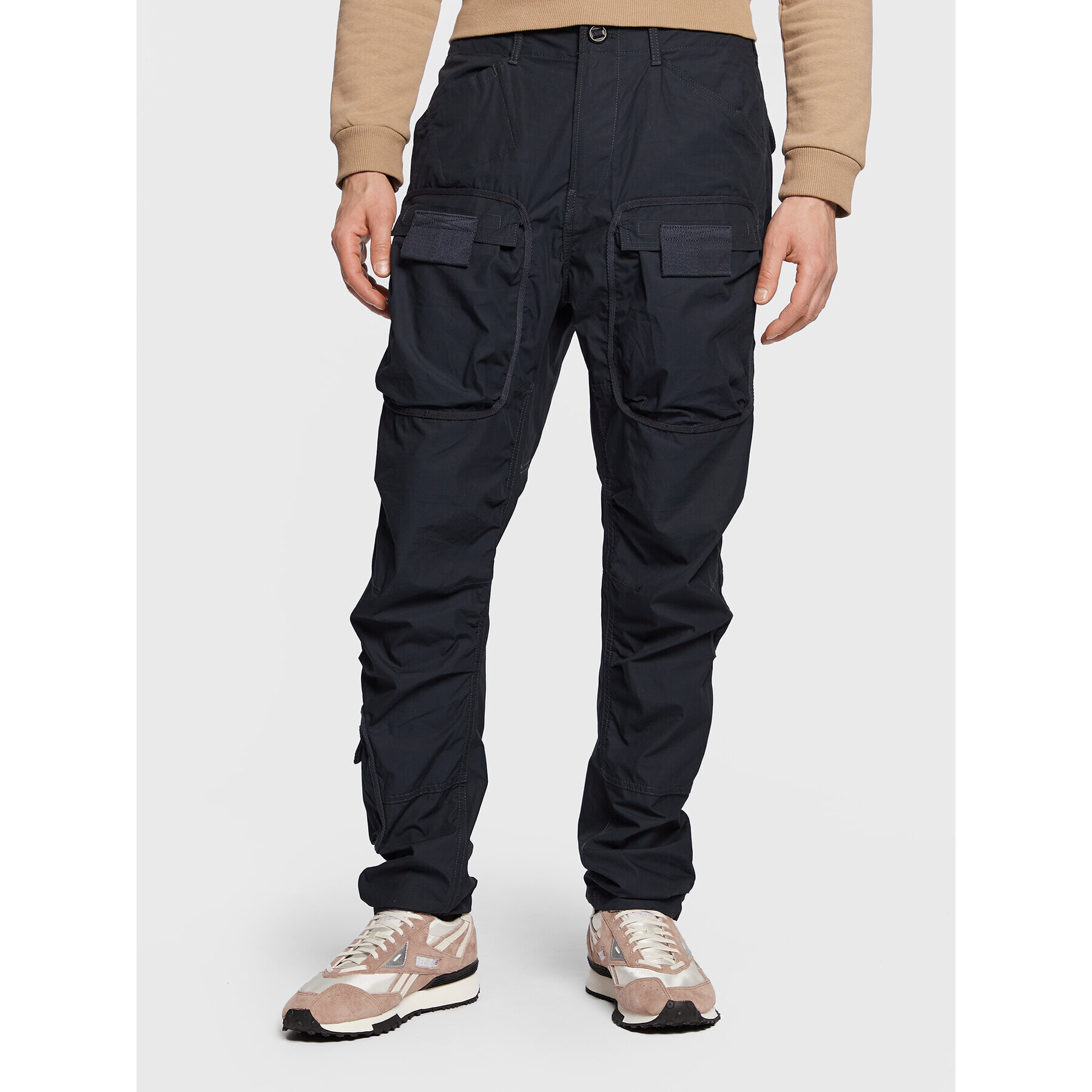 G-Star Raw Kalhoty z materiálu 3D D19756-A790-C742 Tmavomodrá Regular Fit - Pepit.cz