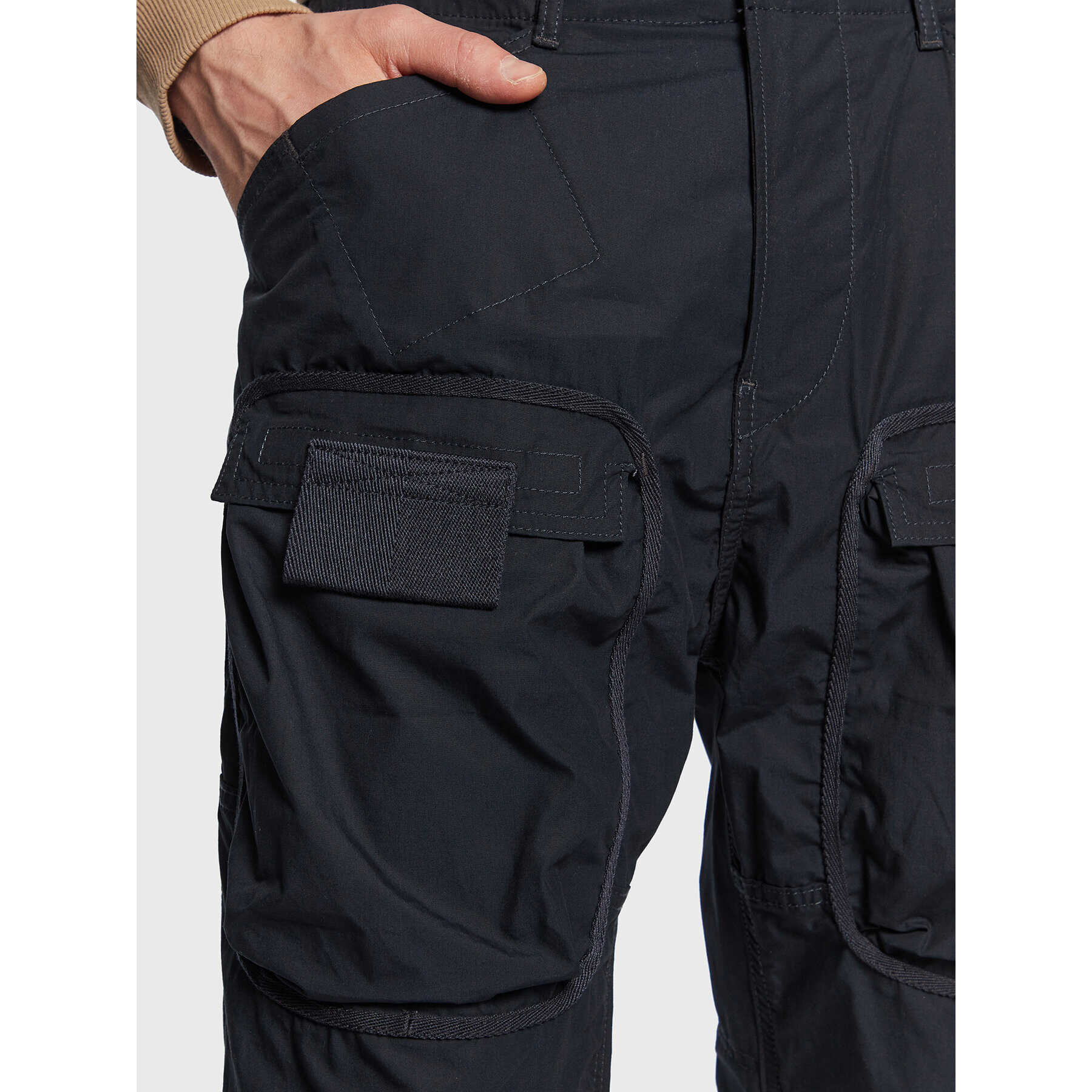 G-Star Raw Kalhoty z materiálu 3D D19756-A790-C742 Tmavomodrá Regular Fit - Pepit.cz