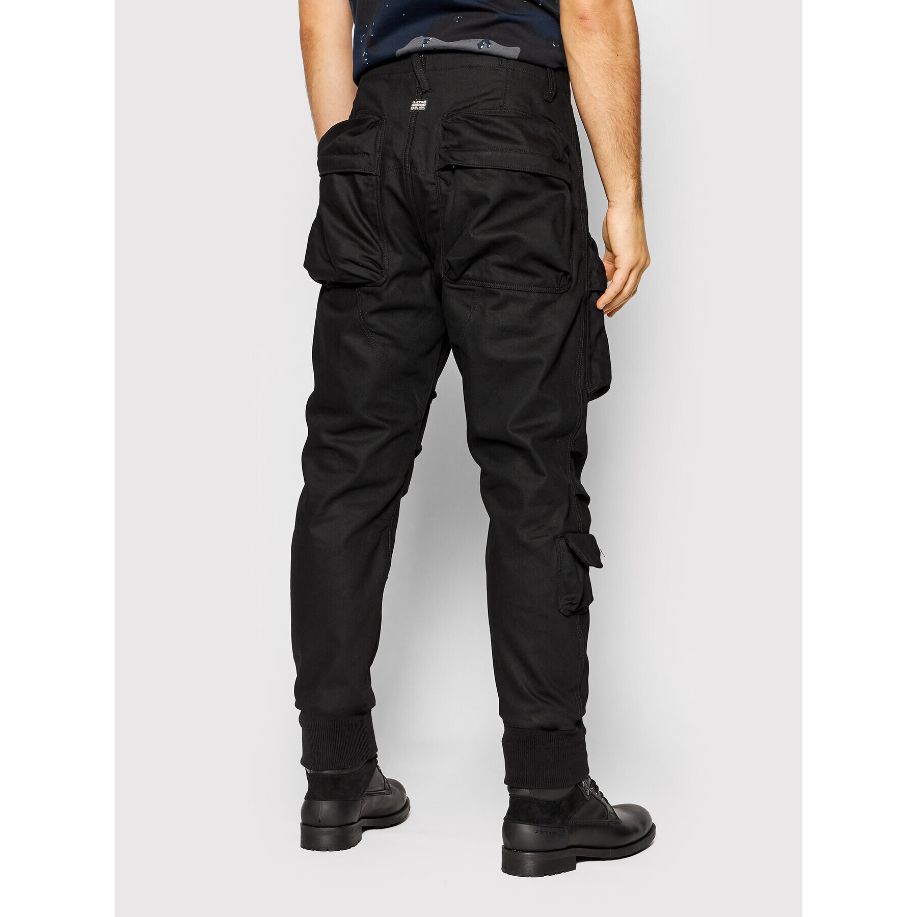 G-Star Raw Kalhoty z materiálu Cargo D20625-C526-A810 Černá Relaxed Fit - Pepit.cz