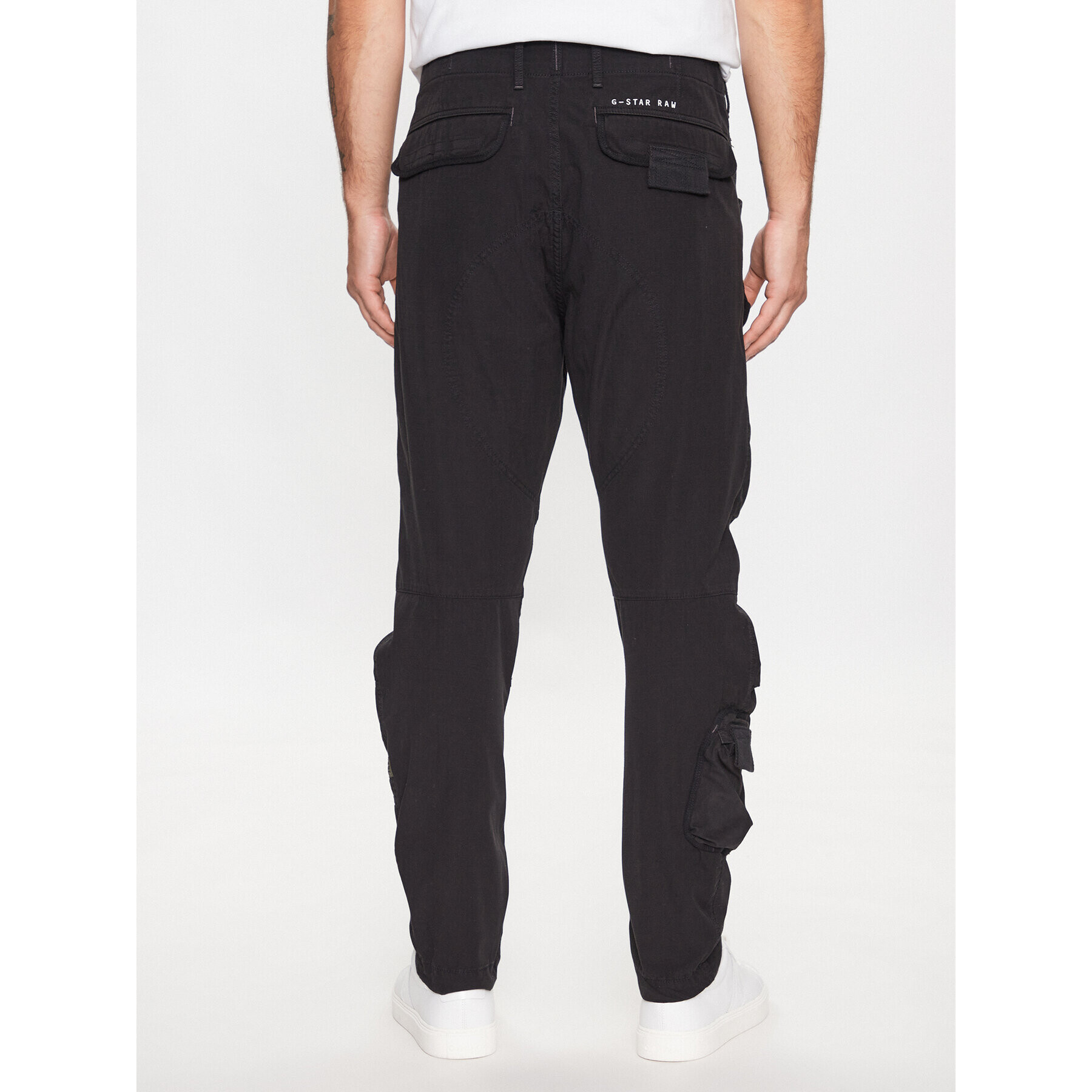 G-Star Raw Kalhoty z materiálu D19756-D385-B564 Černá Regular Fit - Pepit.cz