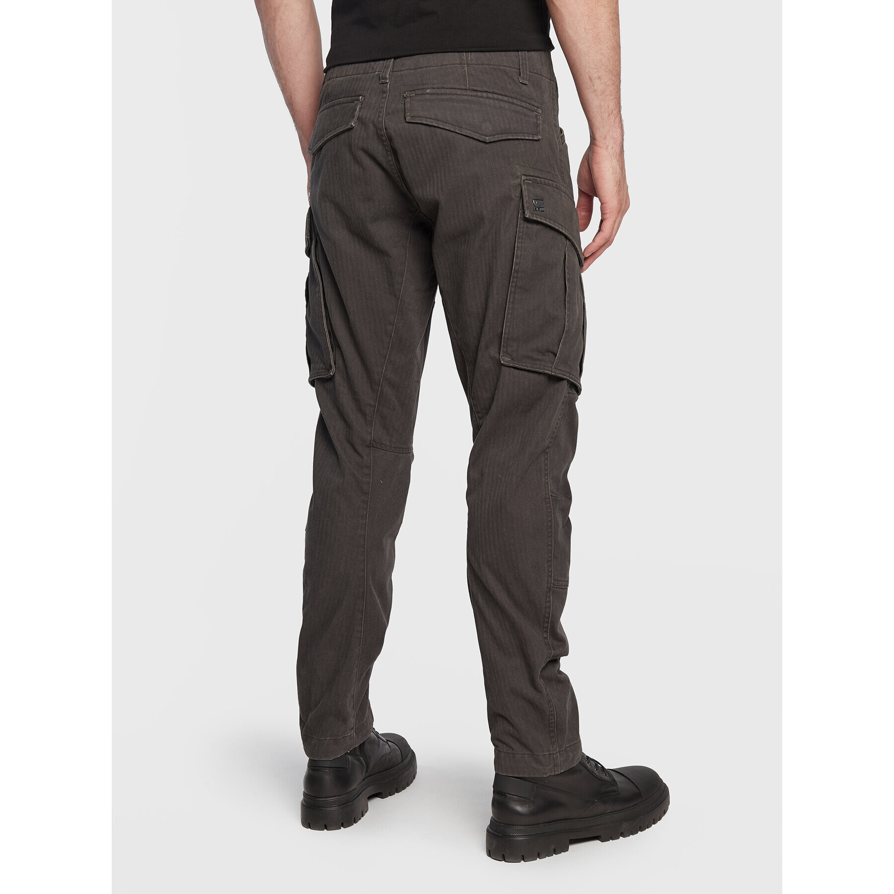 G-Star Raw Kalhoty z materiálu Rovic D02190-C893-5812 Šedá Regular Fit - Pepit.cz