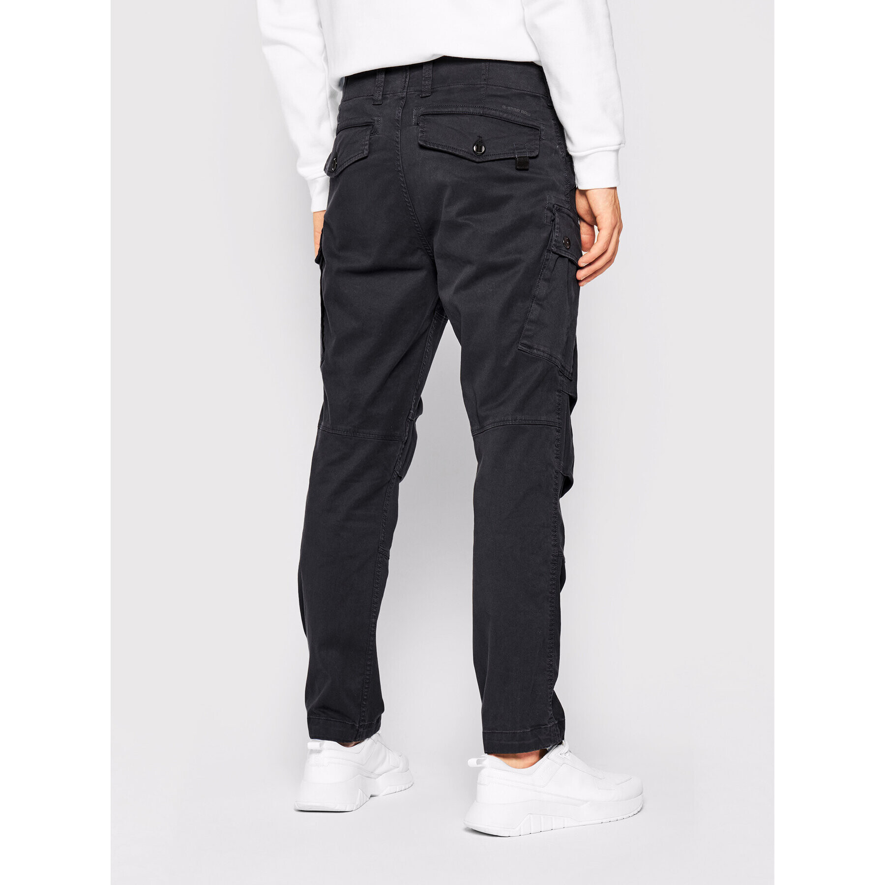 G-Star Raw Kalhoty z materiálu Roxic D14515-C096-B567 Tmavomodrá Regular Fit - Pepit.cz