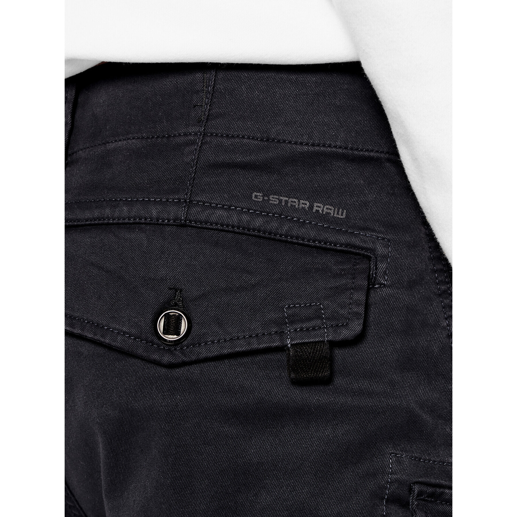 G-Star Raw Kalhoty z materiálu Roxic D14515-C096-B567 Tmavomodrá Regular Fit - Pepit.cz