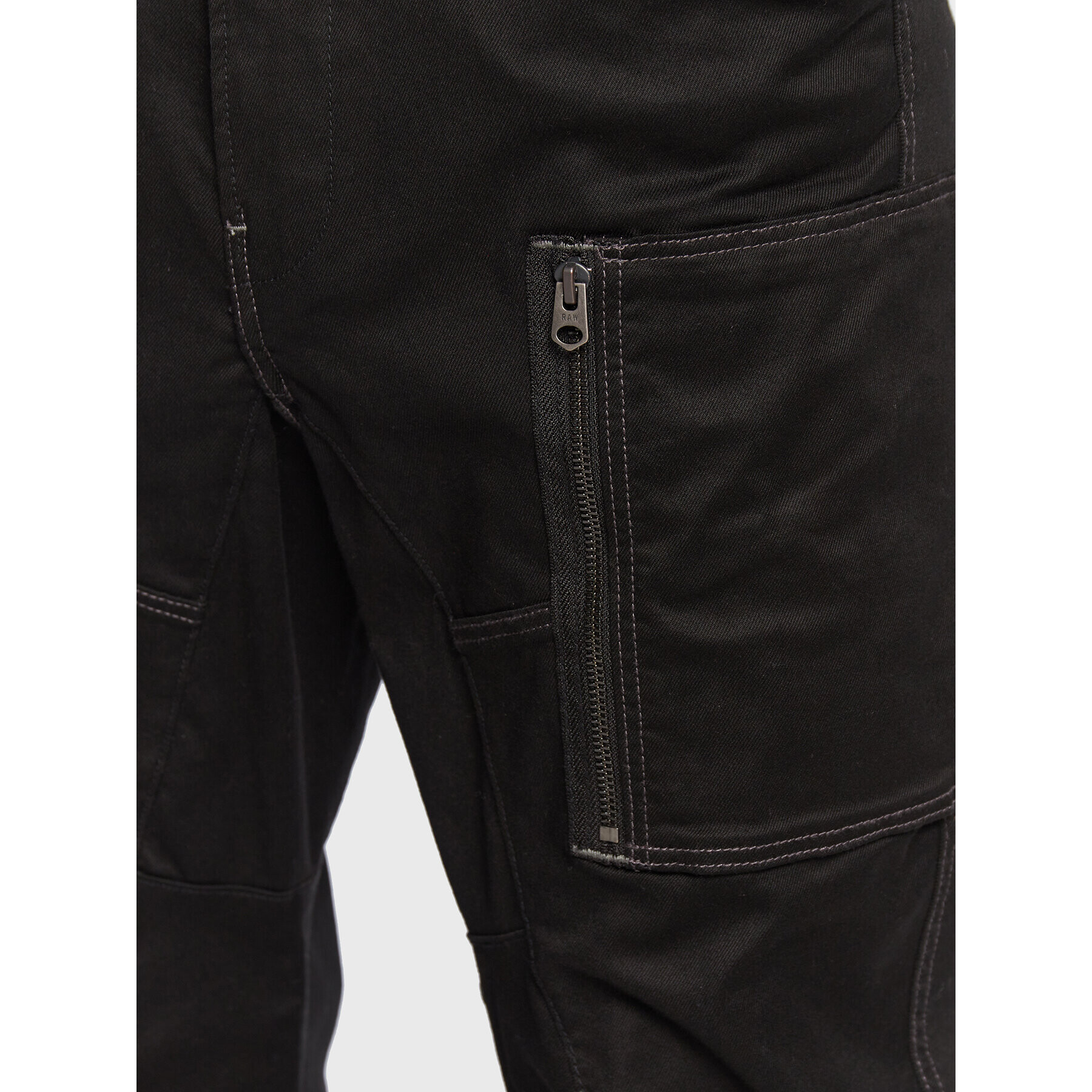 G-Star Raw Kalhoty z materiálu Zip Pocket 3D D21975-C105-6484 Černá Skinny Fit - Pepit.cz