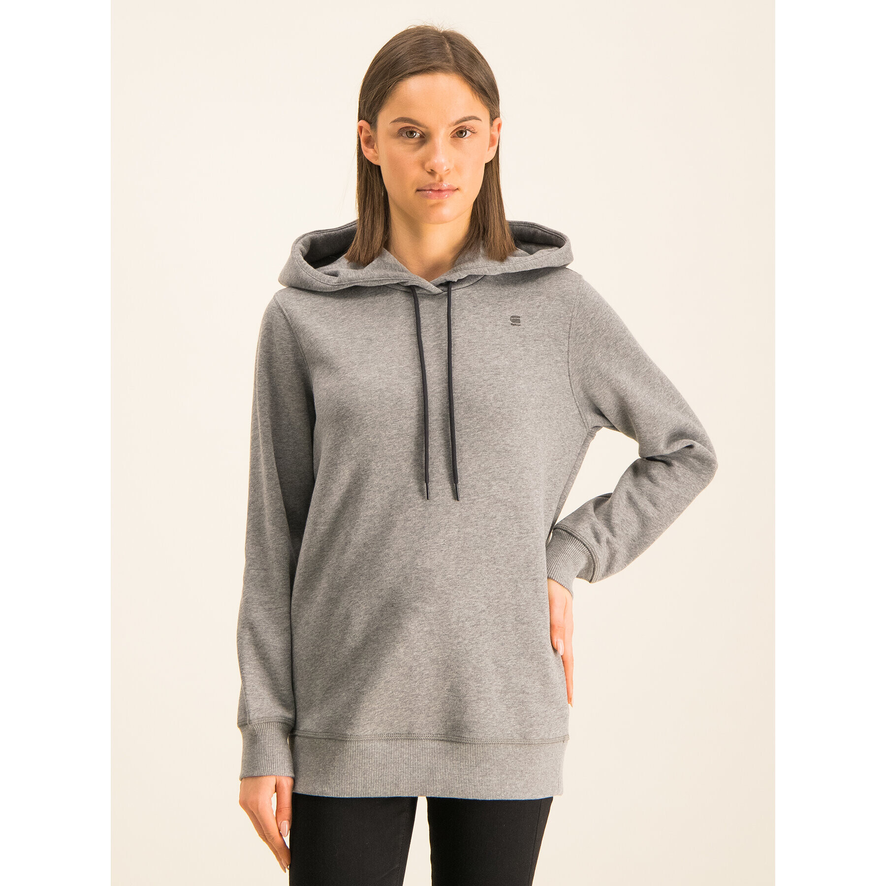 G-Star Raw Mikina Ashor Sweat D15686-A971-905 Šedá Regular Fit - Pepit.cz