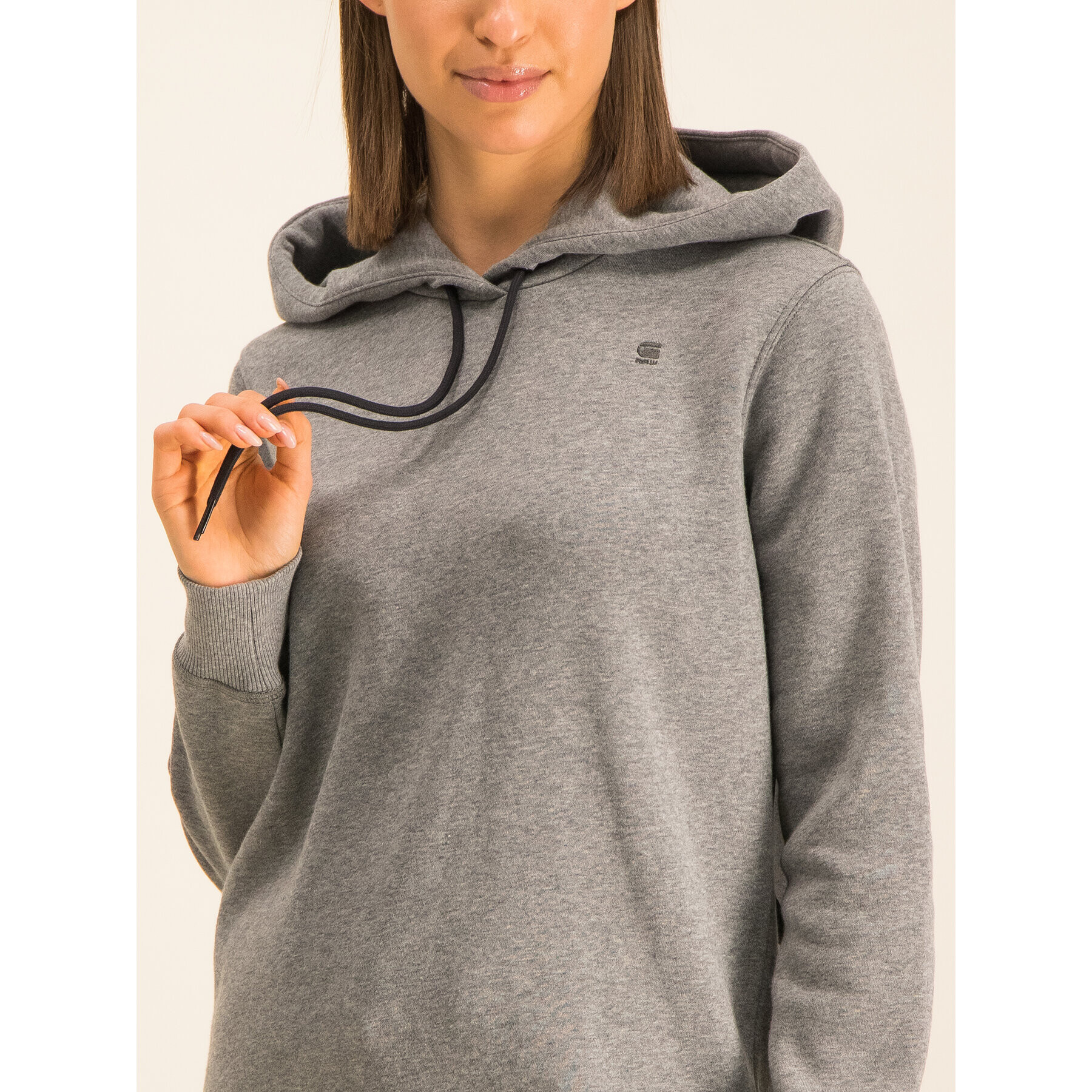 G-Star Raw Mikina Ashor Sweat D15686-A971-905 Šedá Regular Fit - Pepit.cz