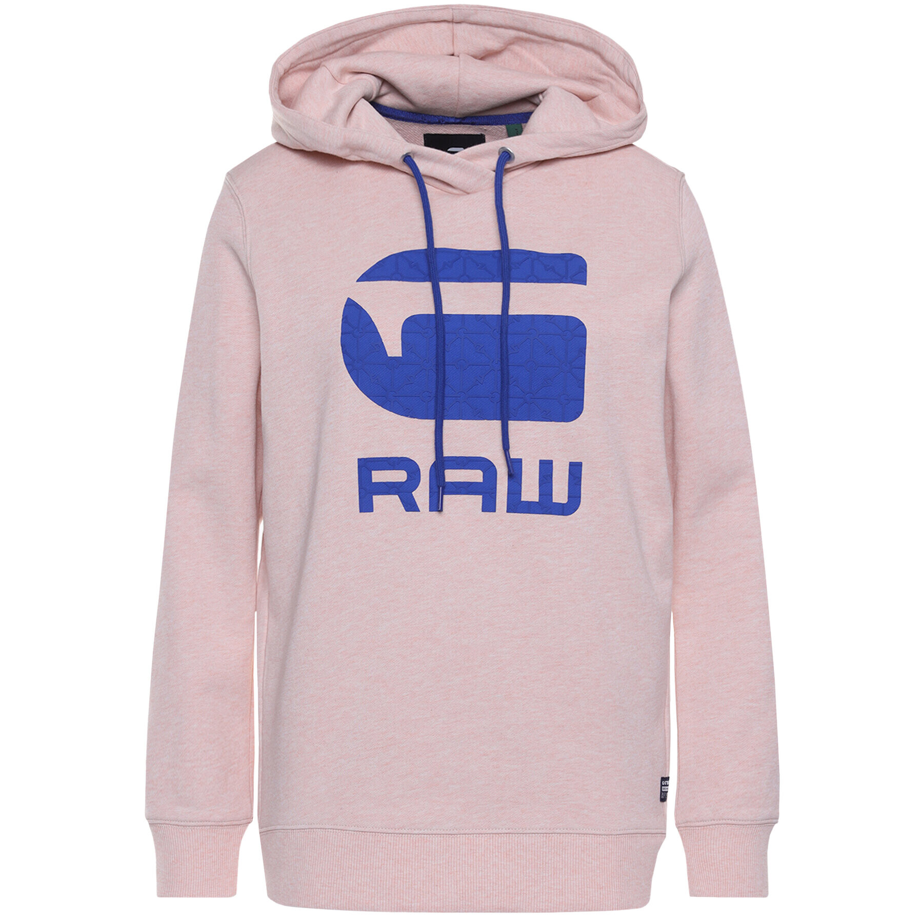 G-Star Raw Mikina Boyfriend Diamond Line Graphic Hooded D16236-A613-B243 Růžová Loose Fit - Pepit.cz