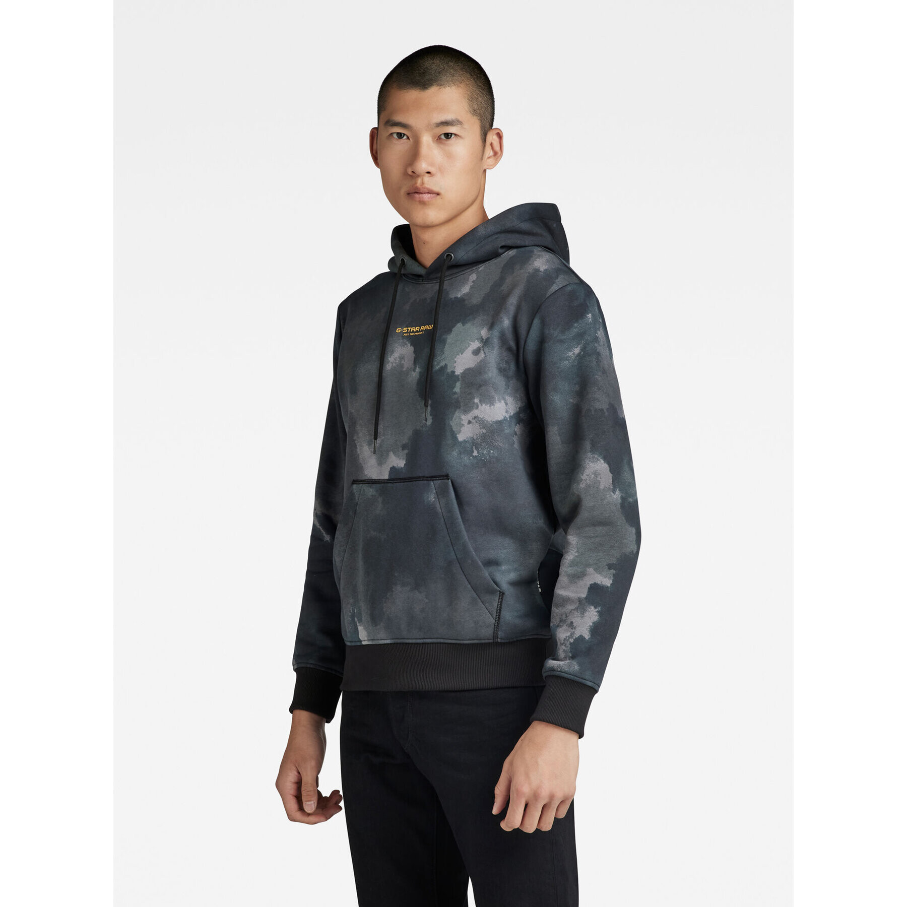 G-Star Raw Mikina D23273-C496-G144 Šedá Regular Fit - Pepit.cz