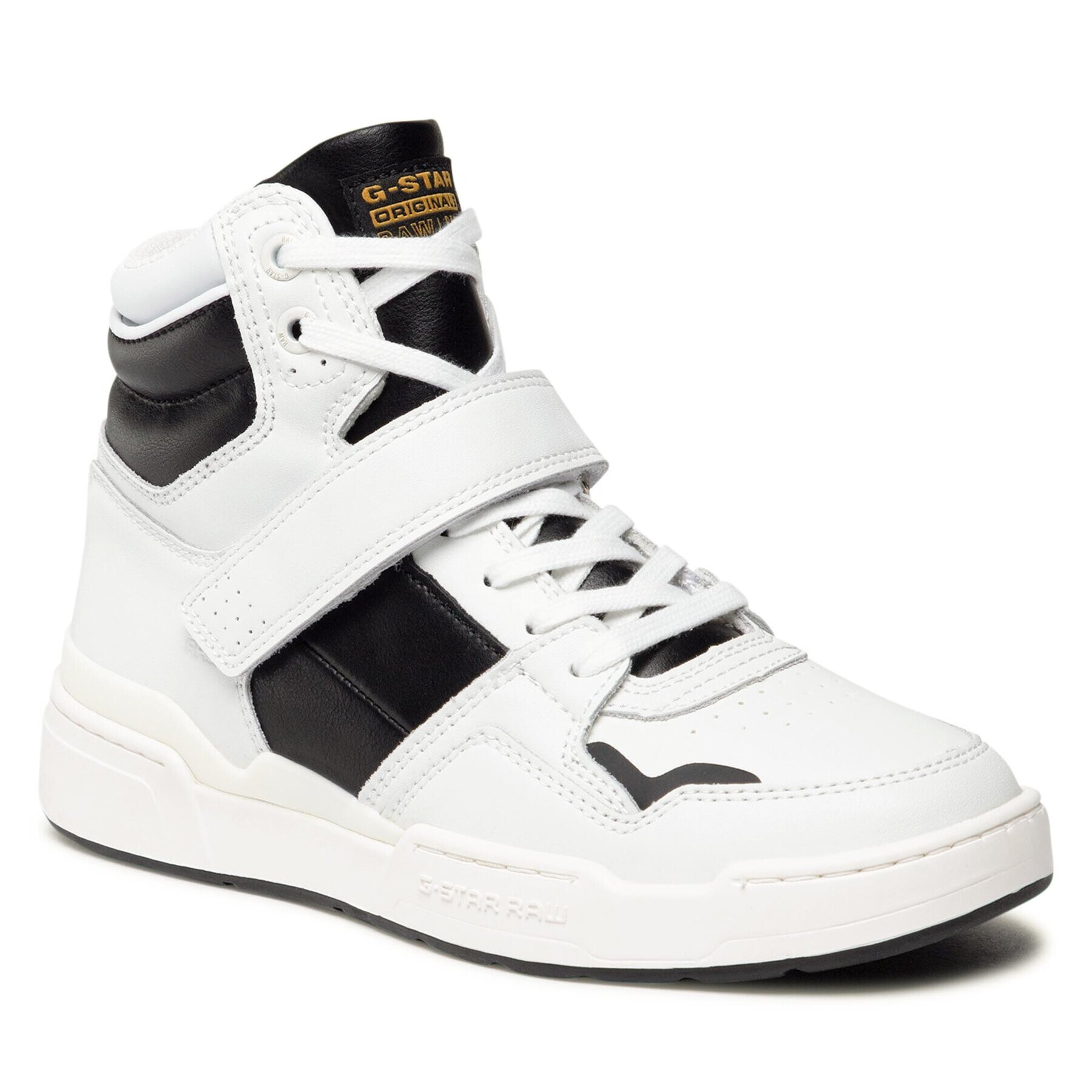 G-Star Raw Sneakersy Attacc Mid Blk W 211 040709 Bílá - Pepit.cz