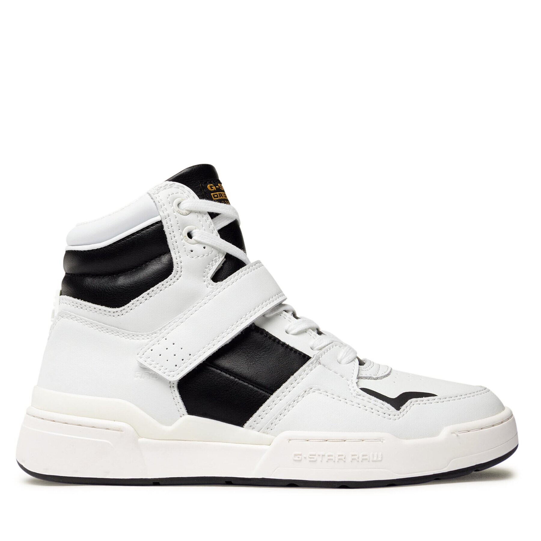 G-Star Raw Sneakersy Attacc Mid Blk W 211 040709 Bílá - Pepit.cz