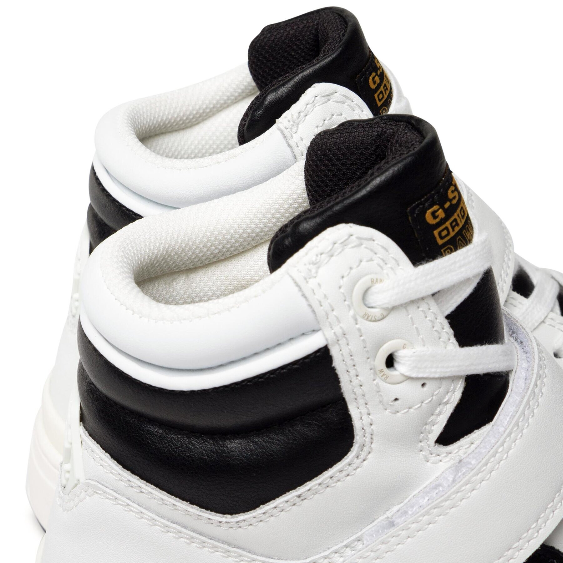 G-Star Raw Sneakersy Attacc Mid Blk W 211 040709 Bílá - Pepit.cz