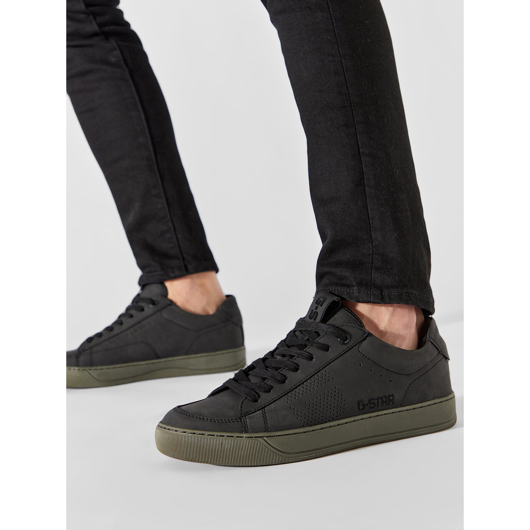 G-Star Raw Sneakersy Lancet Cos Nub M 2242 049501 Černá - Pepit.cz