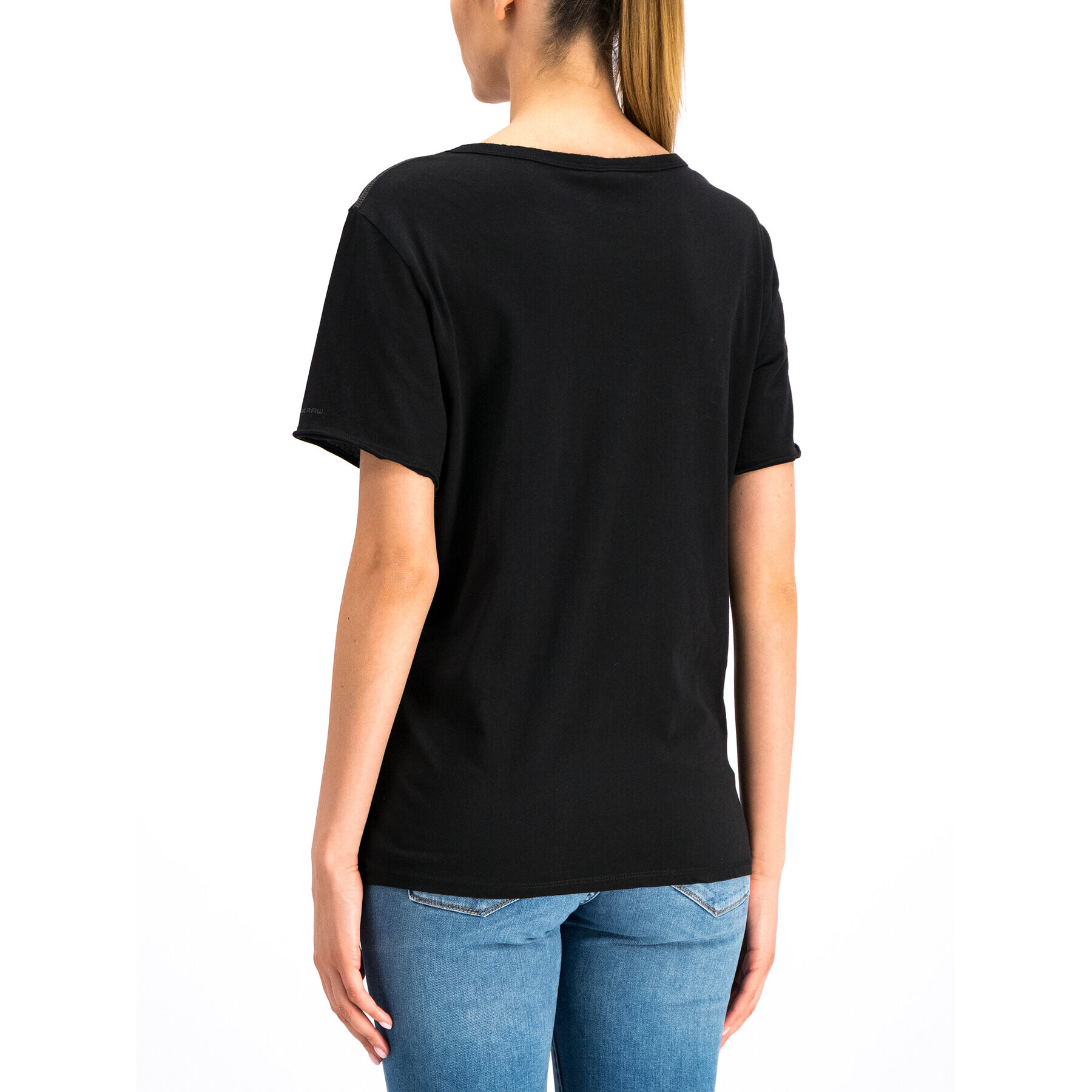 G-Star Raw T-Shirt D13005-4107-6484 Černá Loose Fit - Pepit.cz