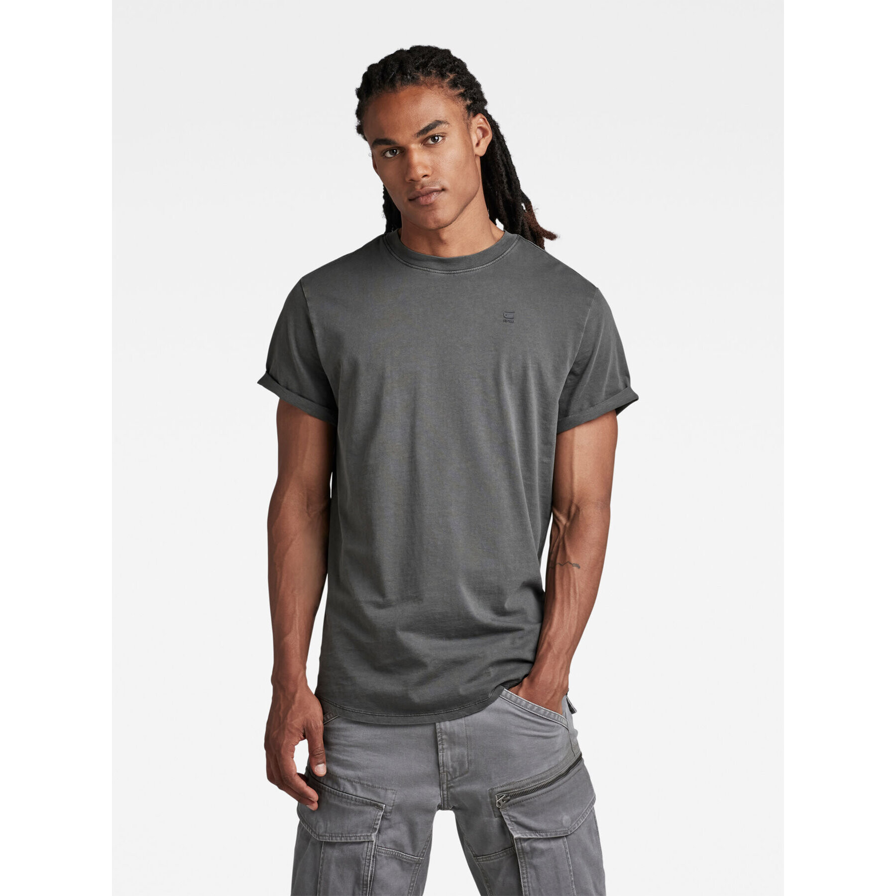 G-Star Raw T-Shirt D16396-2653-B564 Černá Regular Fit - Pepit.cz