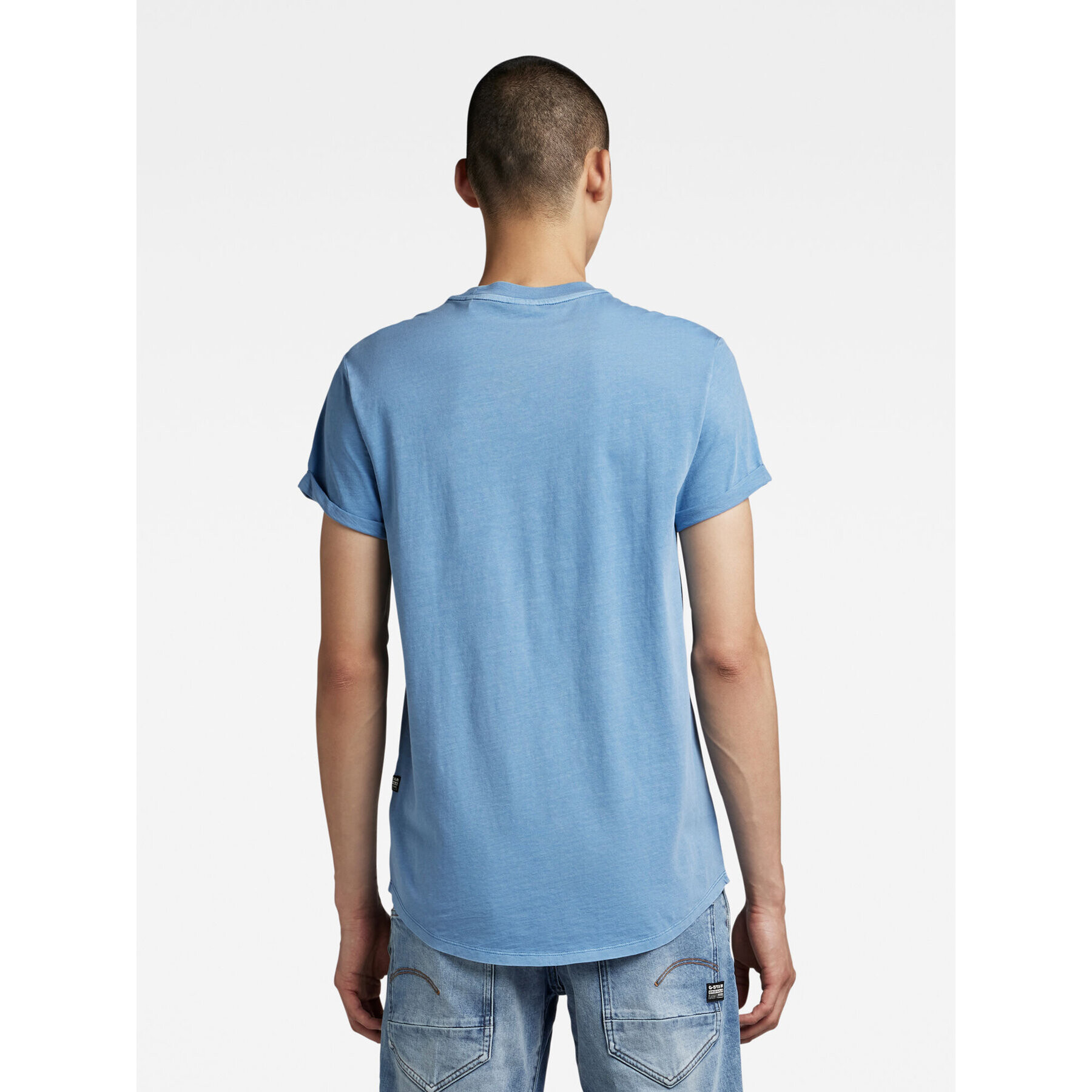 G-Star Raw T-Shirt D16396-2653-D853 Modrá Regular Fit - Pepit.cz