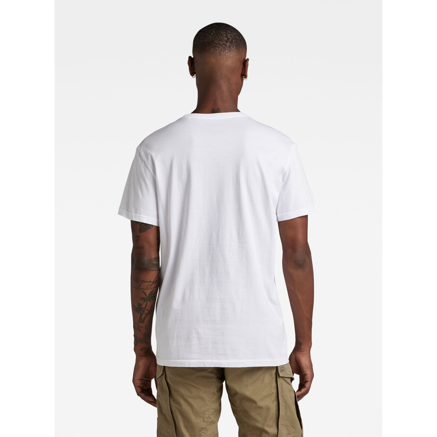 G-Star Raw T-Shirt D22775-C506-110 Bílá Regular Fit - Pepit.cz