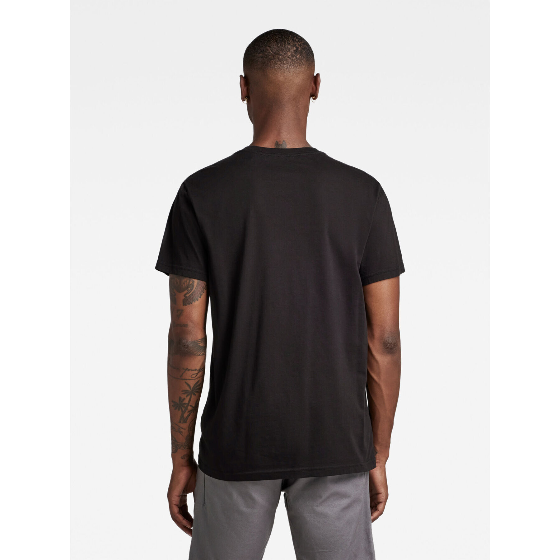 G-Star Raw T-Shirt D22775-C506-6484 Černá Regular Fit - Pepit.cz