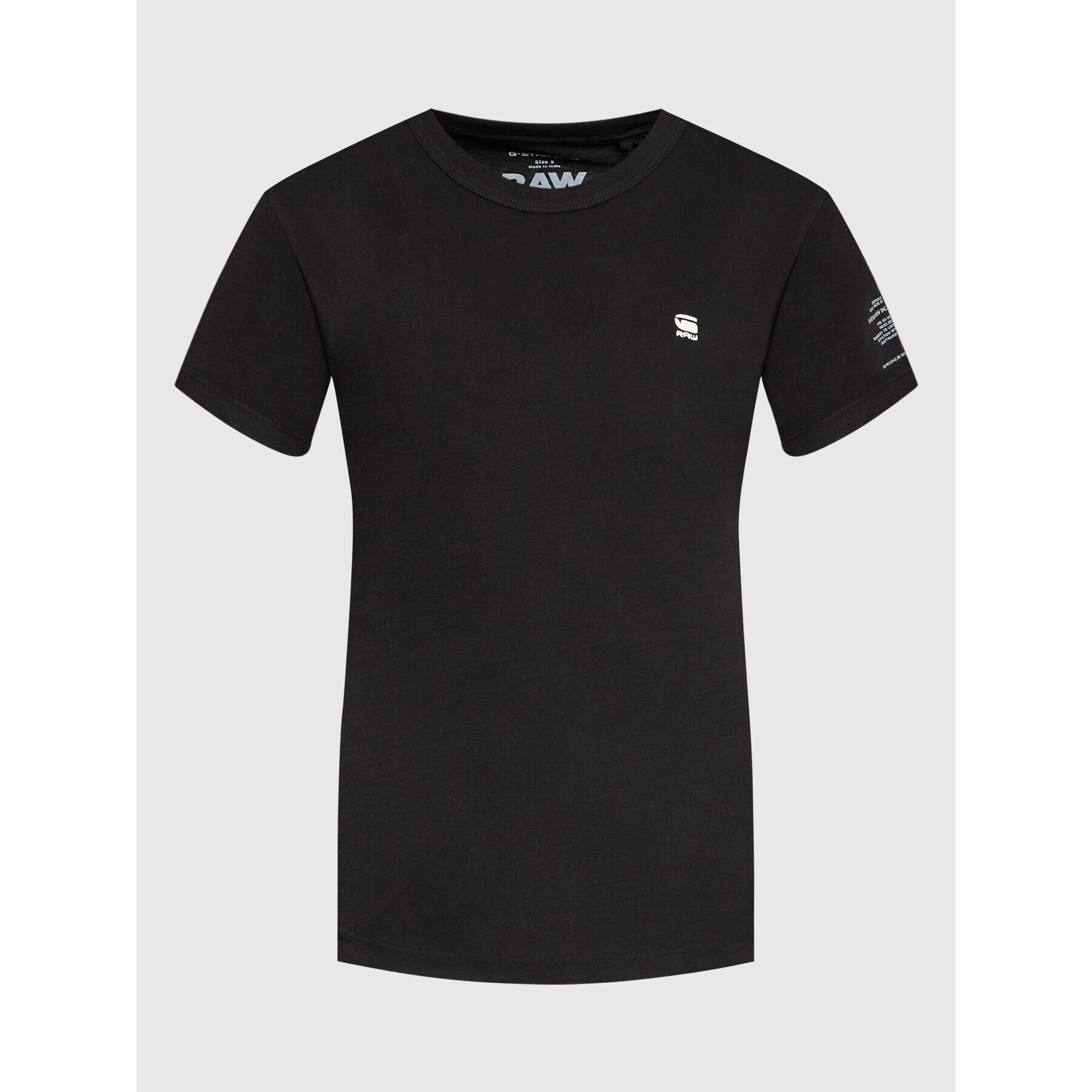 G-Star Raw T-Shirt Mysid Optic D21241-C506-6484 Černá Slim Fit - Pepit.cz