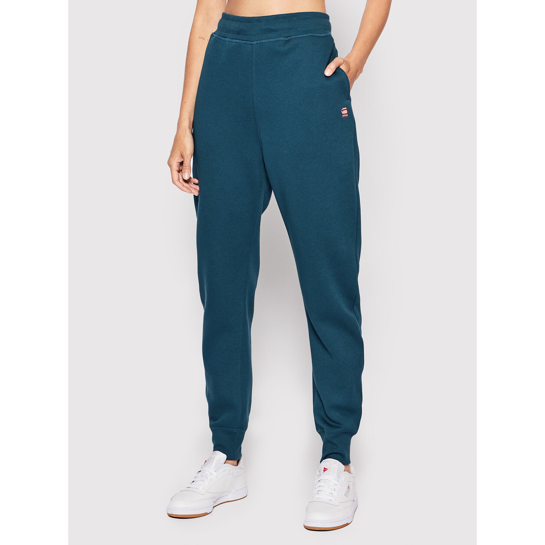 G-Star Raw Teplákové kalhoty Premium Core 2.0 D21320-C235-1861 Zelená Tapered Fit - Pepit.cz