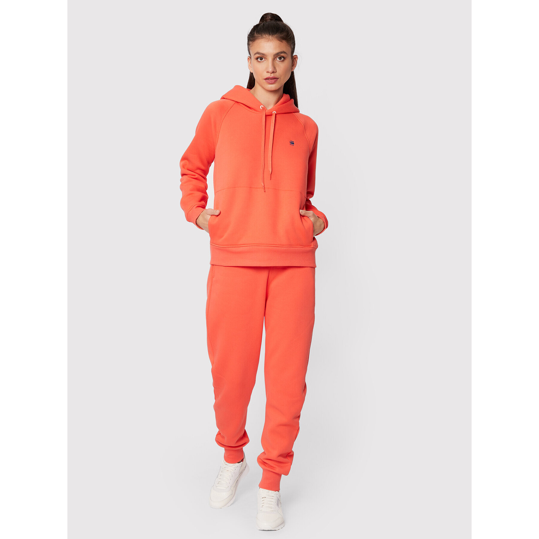 G-Star Raw Teplákové kalhoty Premium Core D21320-C235-D159 Oranžová Regular Fit - Pepit.cz