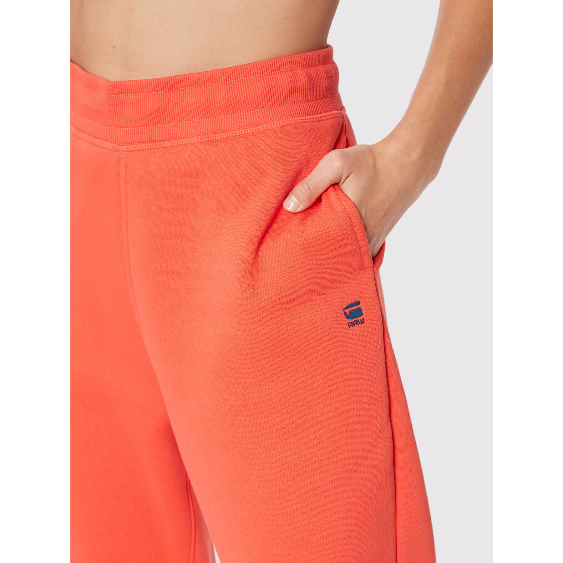 G-Star Raw Teplákové kalhoty Premium Core D21320-C235-D159 Oranžová Regular Fit - Pepit.cz