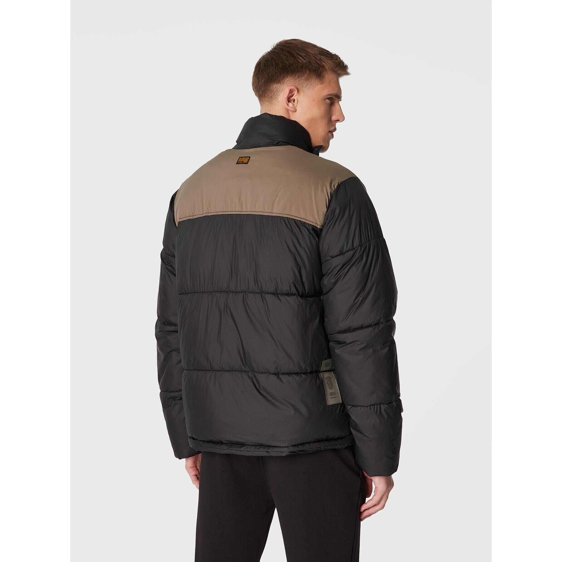 G-Star Raw Vatovaná bunda Attac Utility D21937-B958-6484 Černá Regular Fit - Pepit.cz