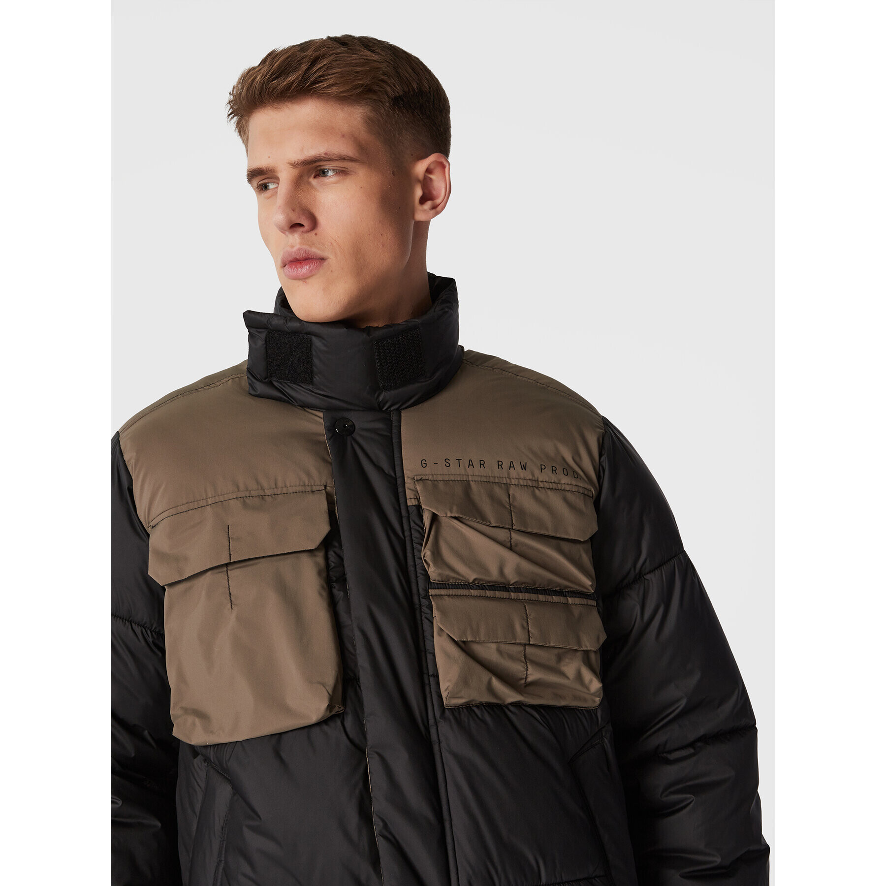 G-Star Raw Vatovaná bunda Attac Utility D21937-B958-6484 Černá Regular Fit - Pepit.cz