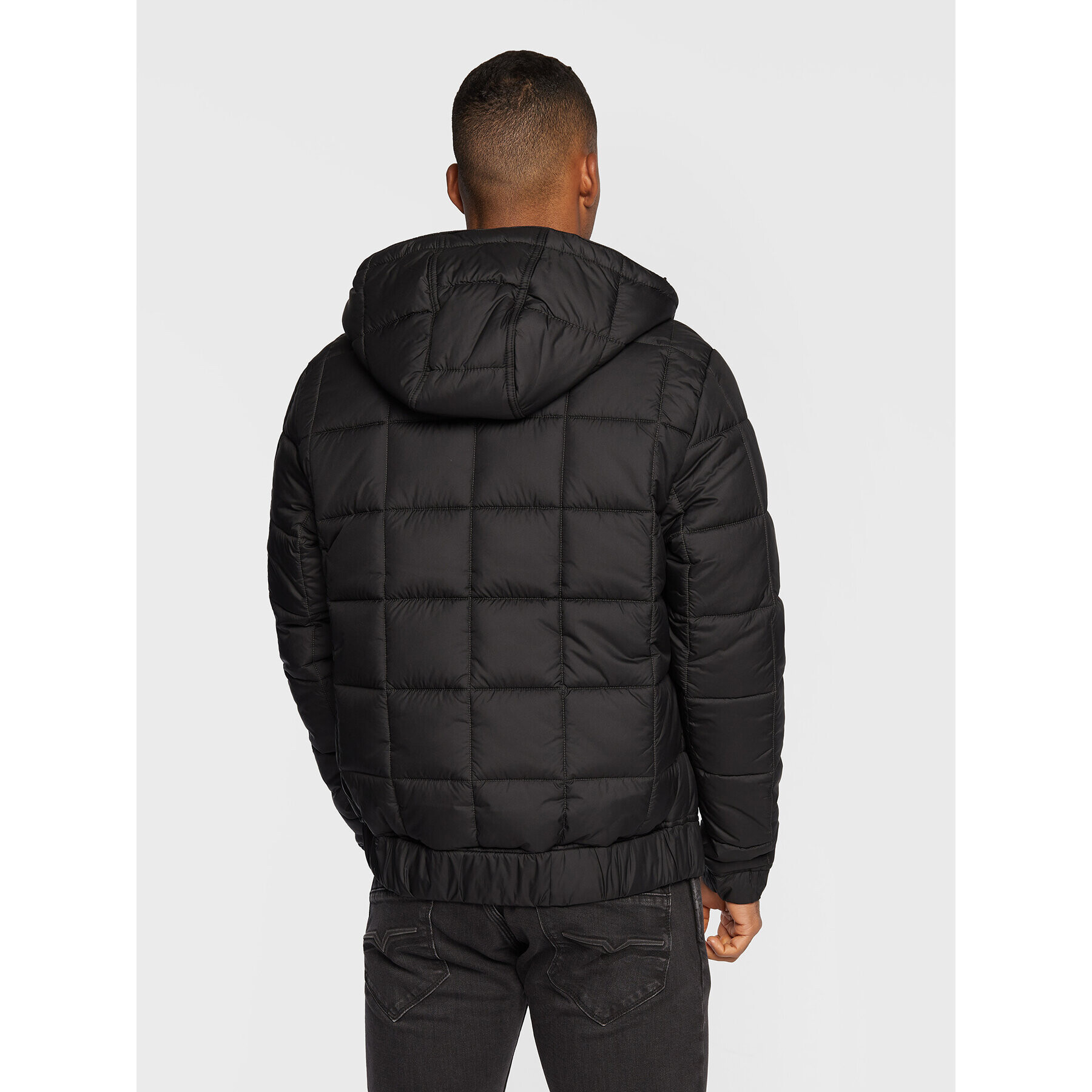 G-Star Raw Vatovaná bunda Meefic D22716-B958-6484 Černá Regular Fit - Pepit.cz