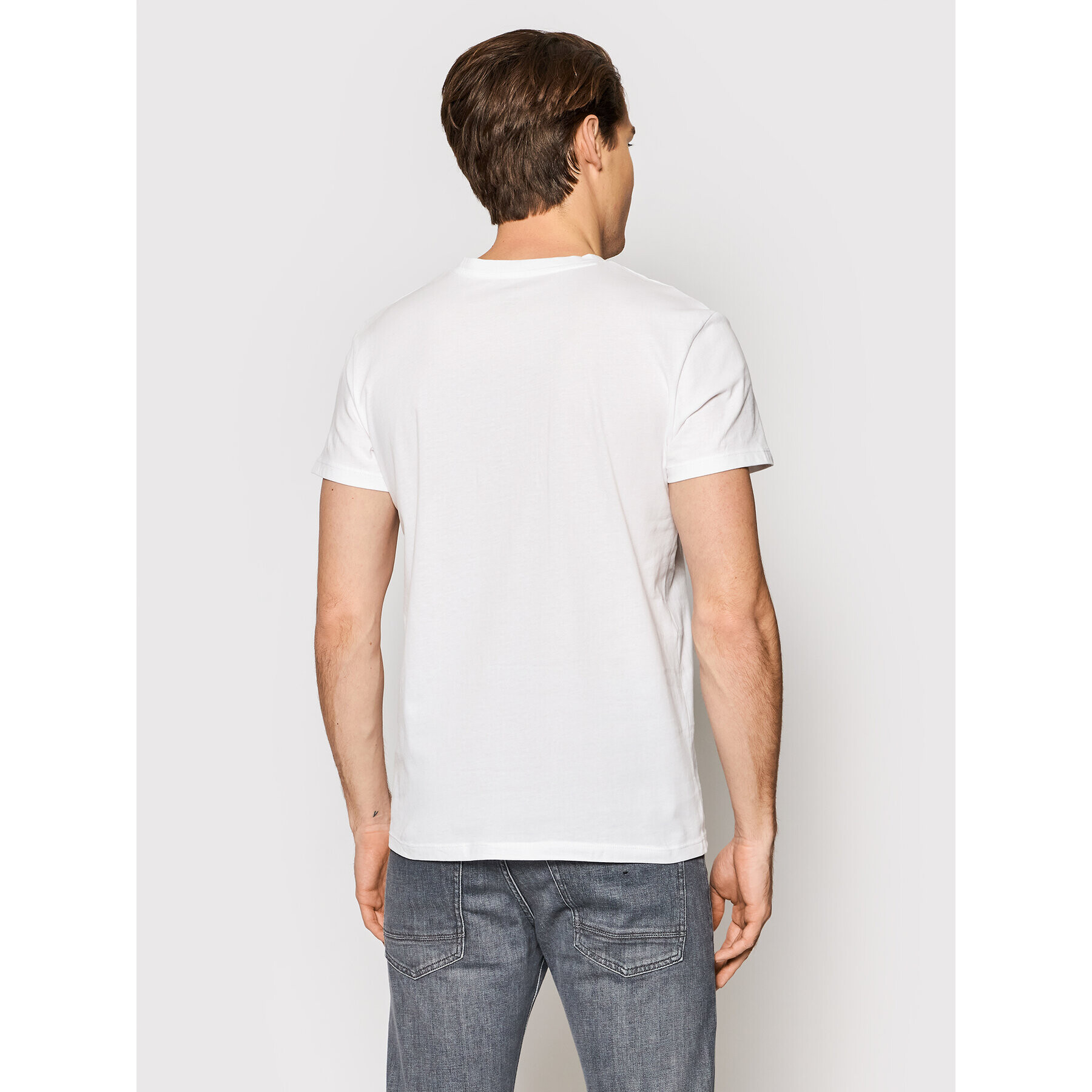 Gant 2-dílná sada T-shirts Essentials 901002118 Bílá Regular Fit - Pepit.cz