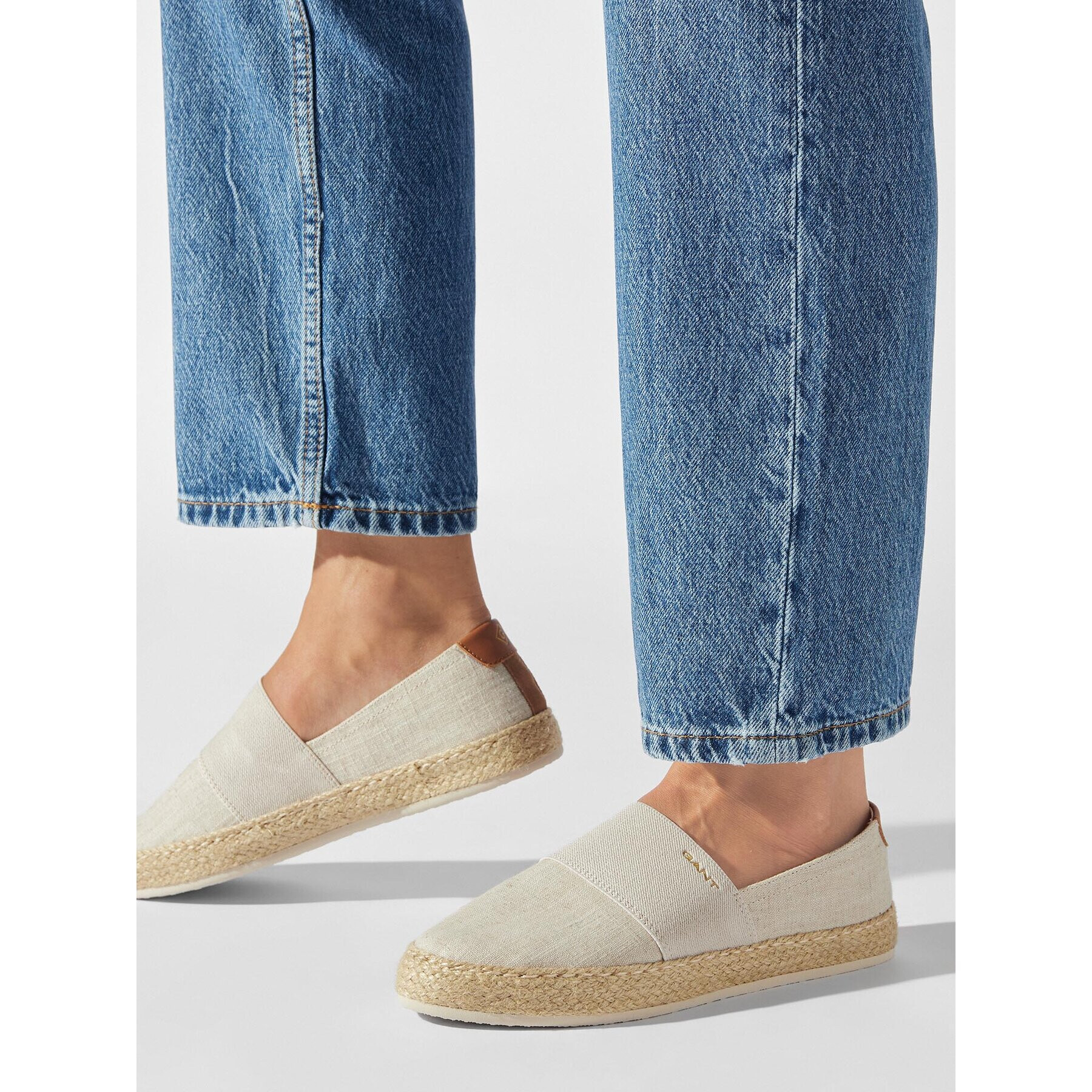 Gant Espadrilky Raffiaville 26569820 Žlutá - Pepit.cz