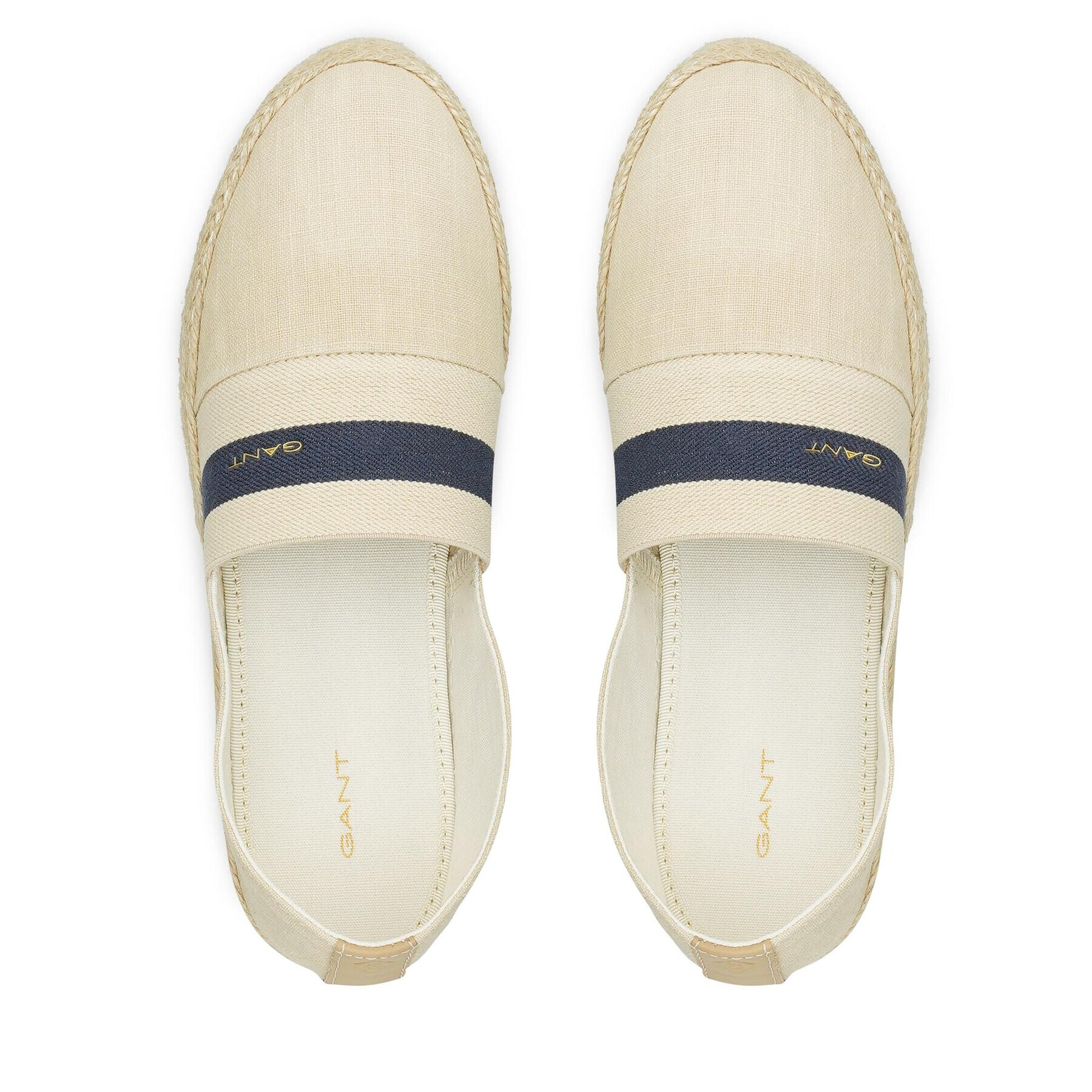 Gant Espadrilky Raffiaville 26569821 Béžová - Pepit.cz