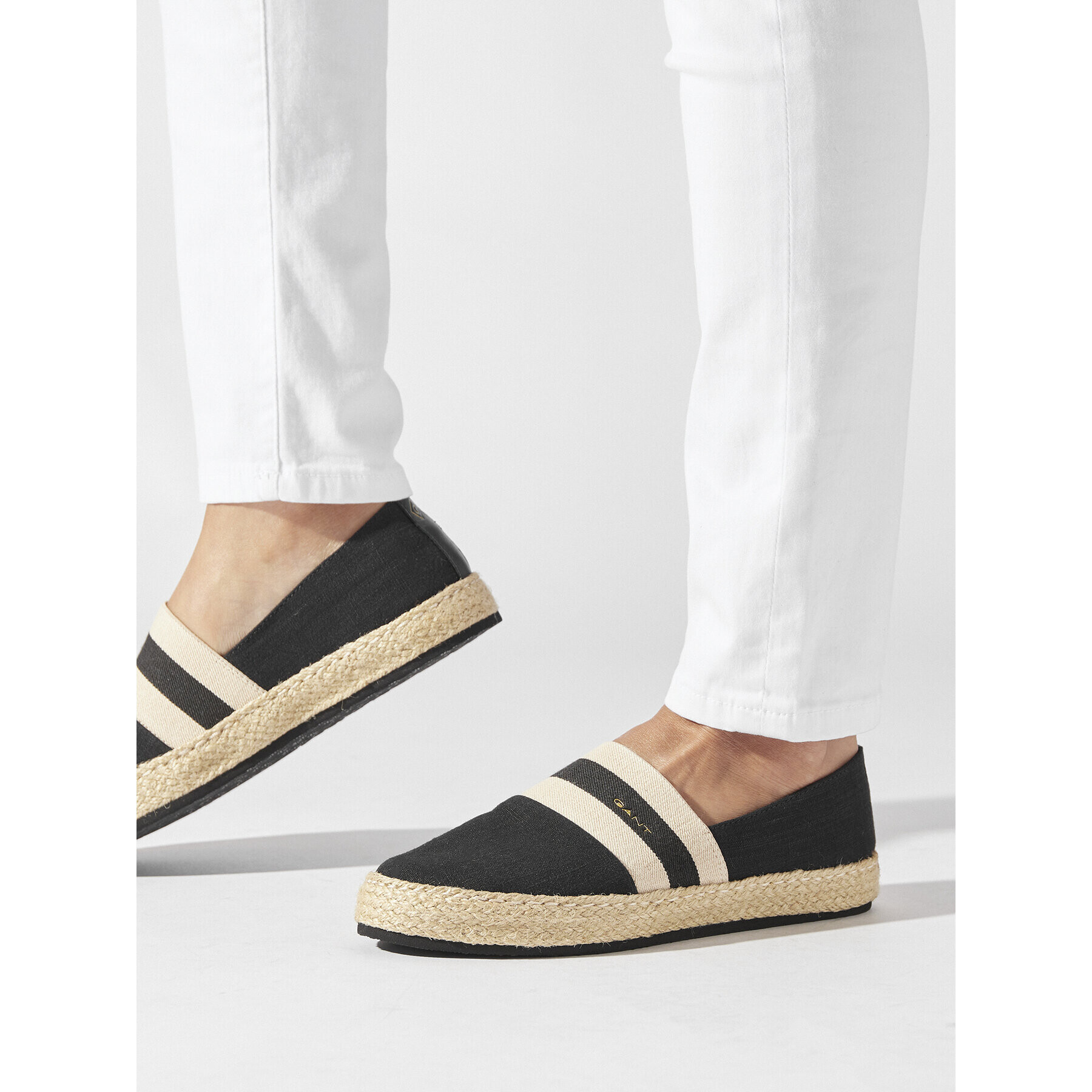 Gant Espadrilky Raffiaville 26569821 Černá - Pepit.cz