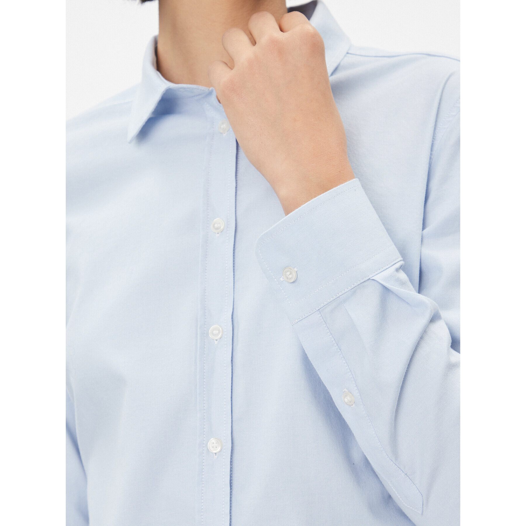 Gant Košile Slim Stretch Oxford 4300141 Modrá Slim Fit - Pepit.cz